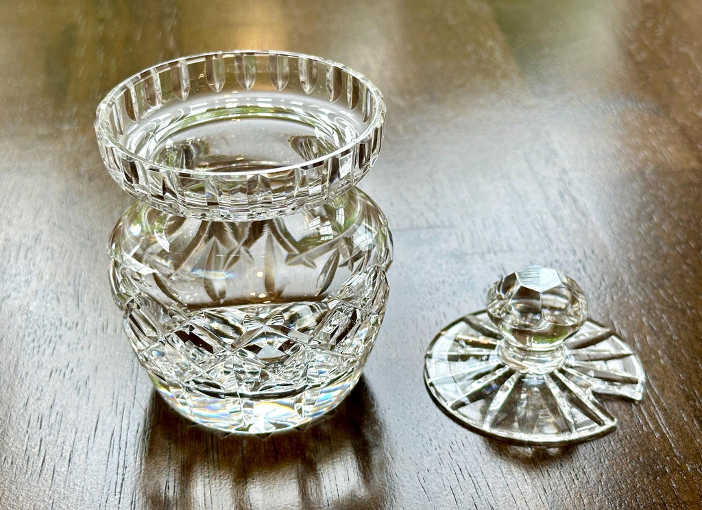 Waterford Crystal Honey Pot with Lid