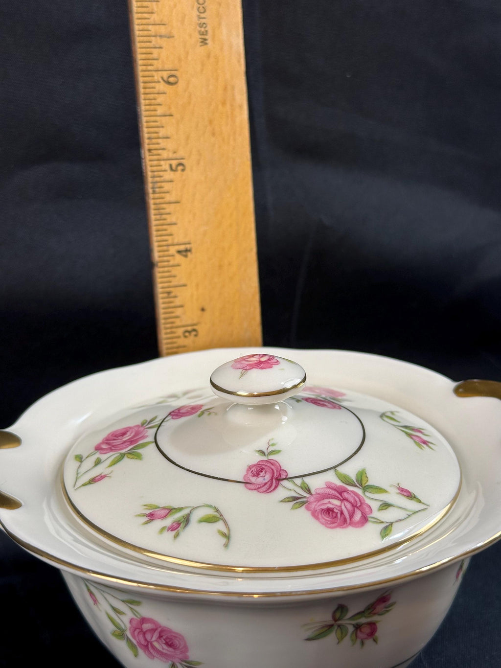 Haviland Delaware Sugar Bowl