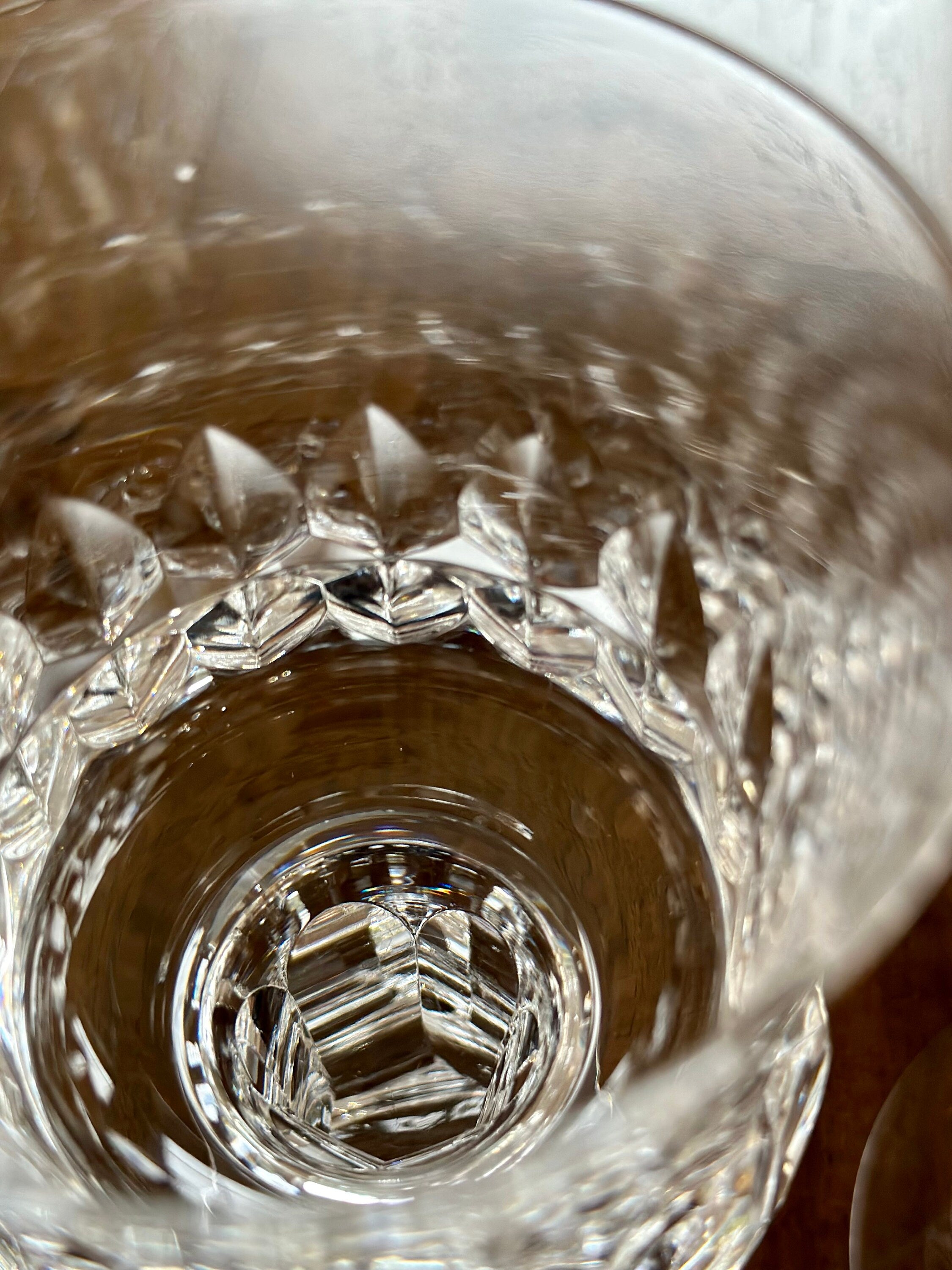 2 Kosta Boda Prince Crystal Water Goblets