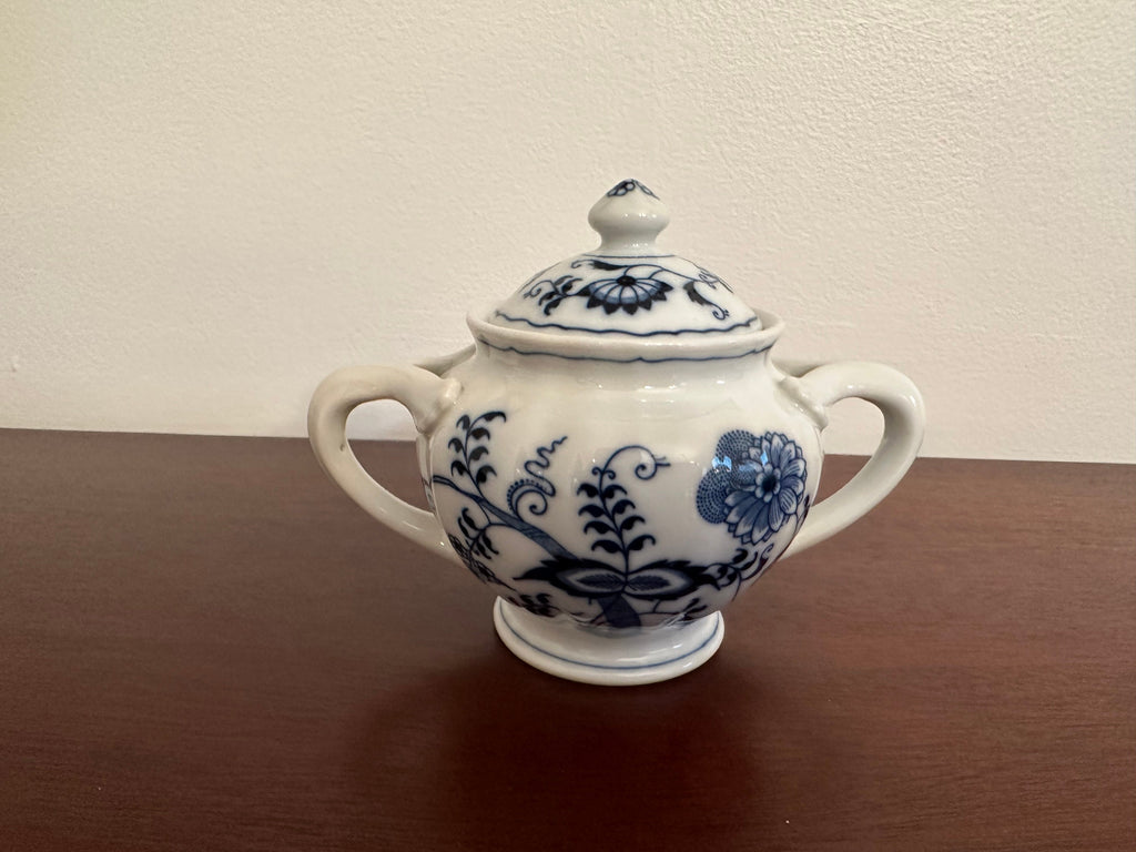 Vintage Blue Danube Sugar Bowl