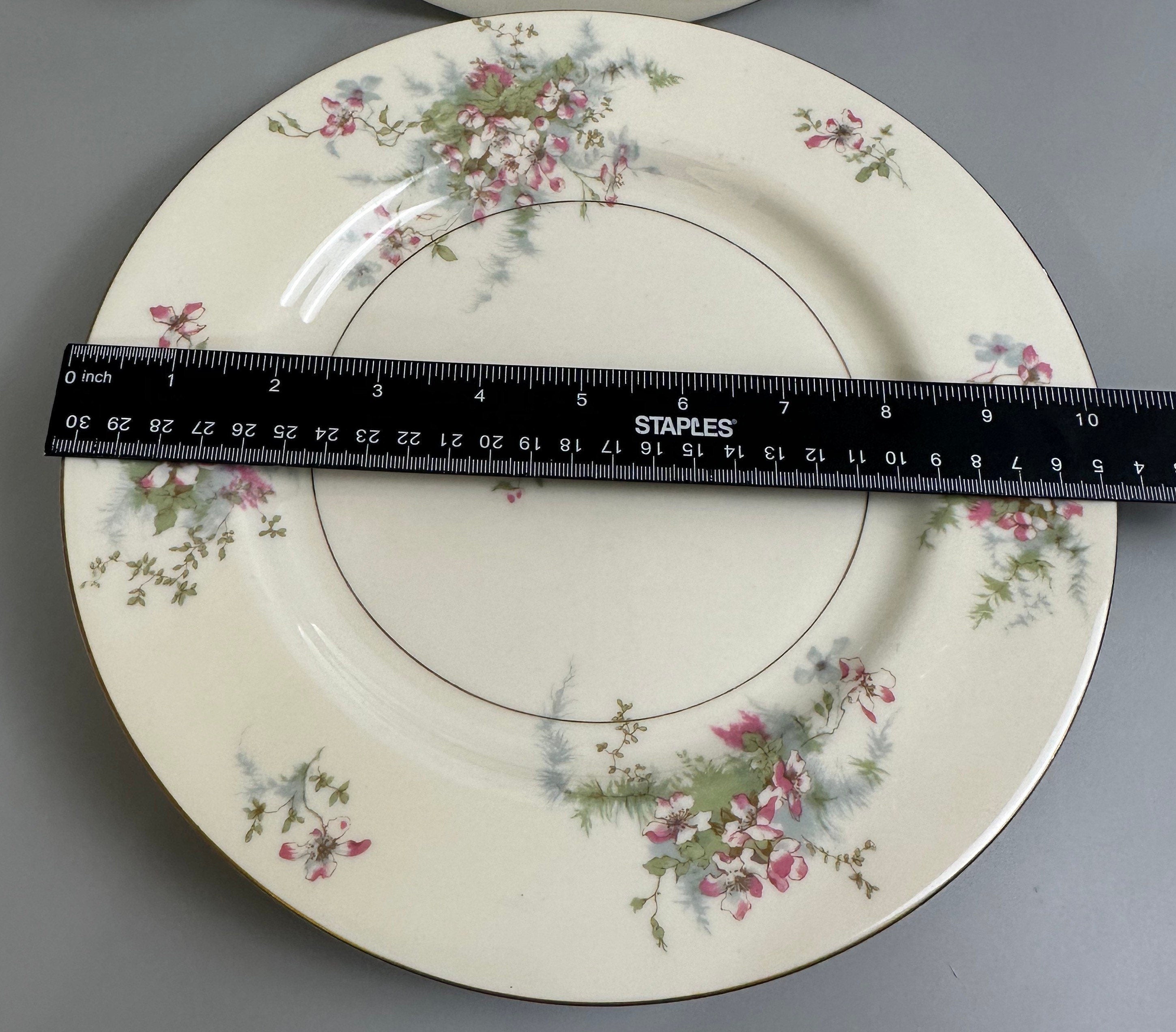 4 Haviland Apple Blossom Dinner Plates