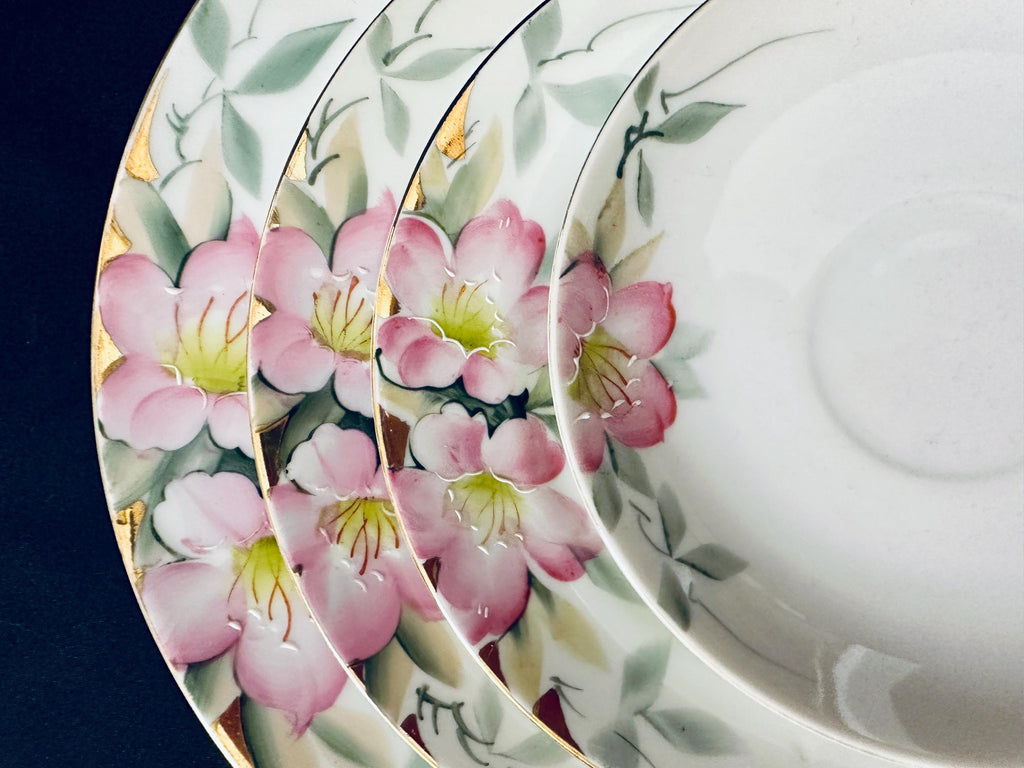 Noritake Azalea Antique Service for 8 Hand Painted Dinnerware Set