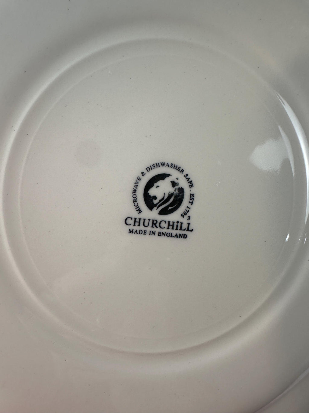 9 Churchill English Scene Blue Cereal Bowls