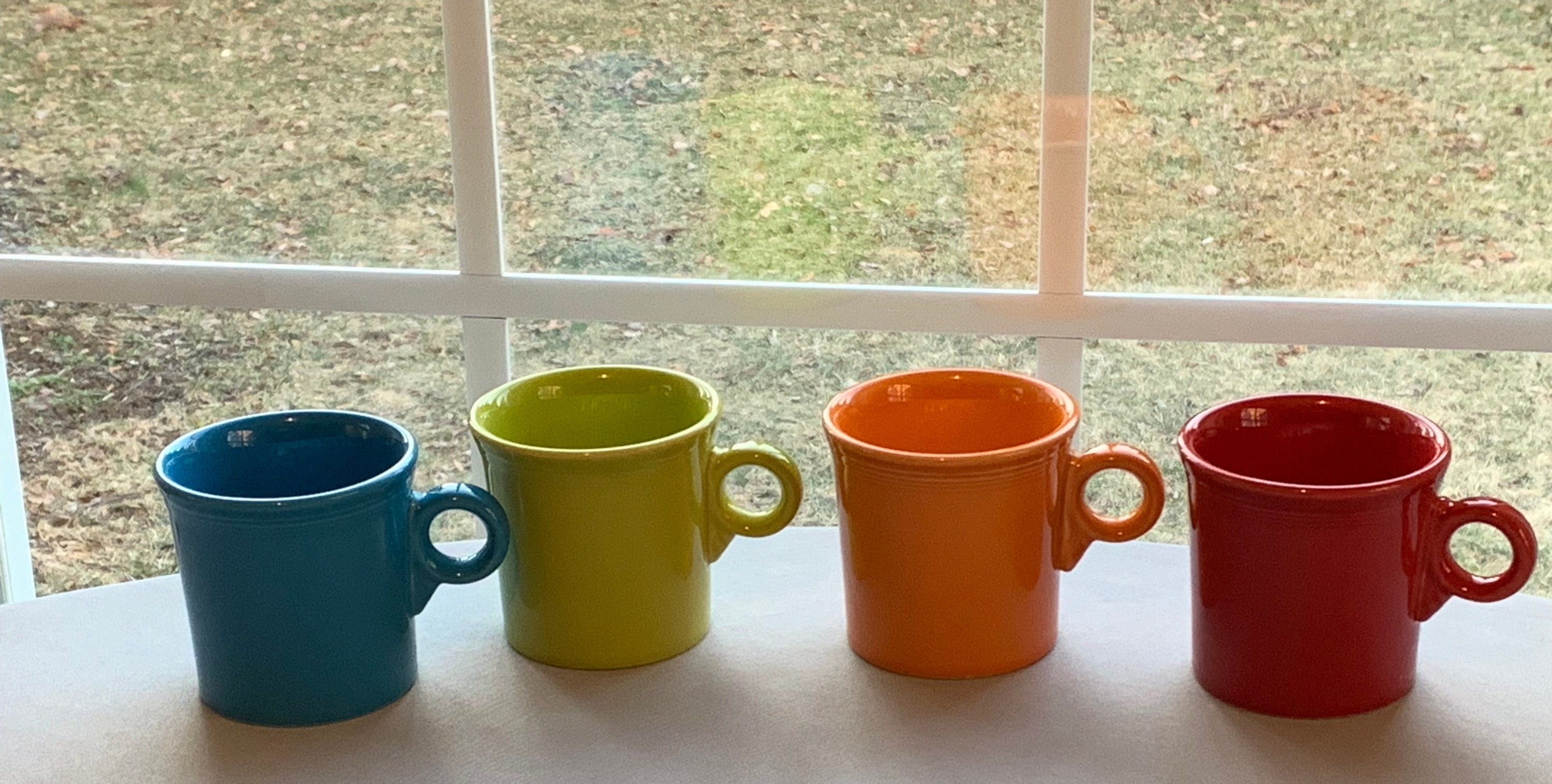 4 Fiestaware Mugs