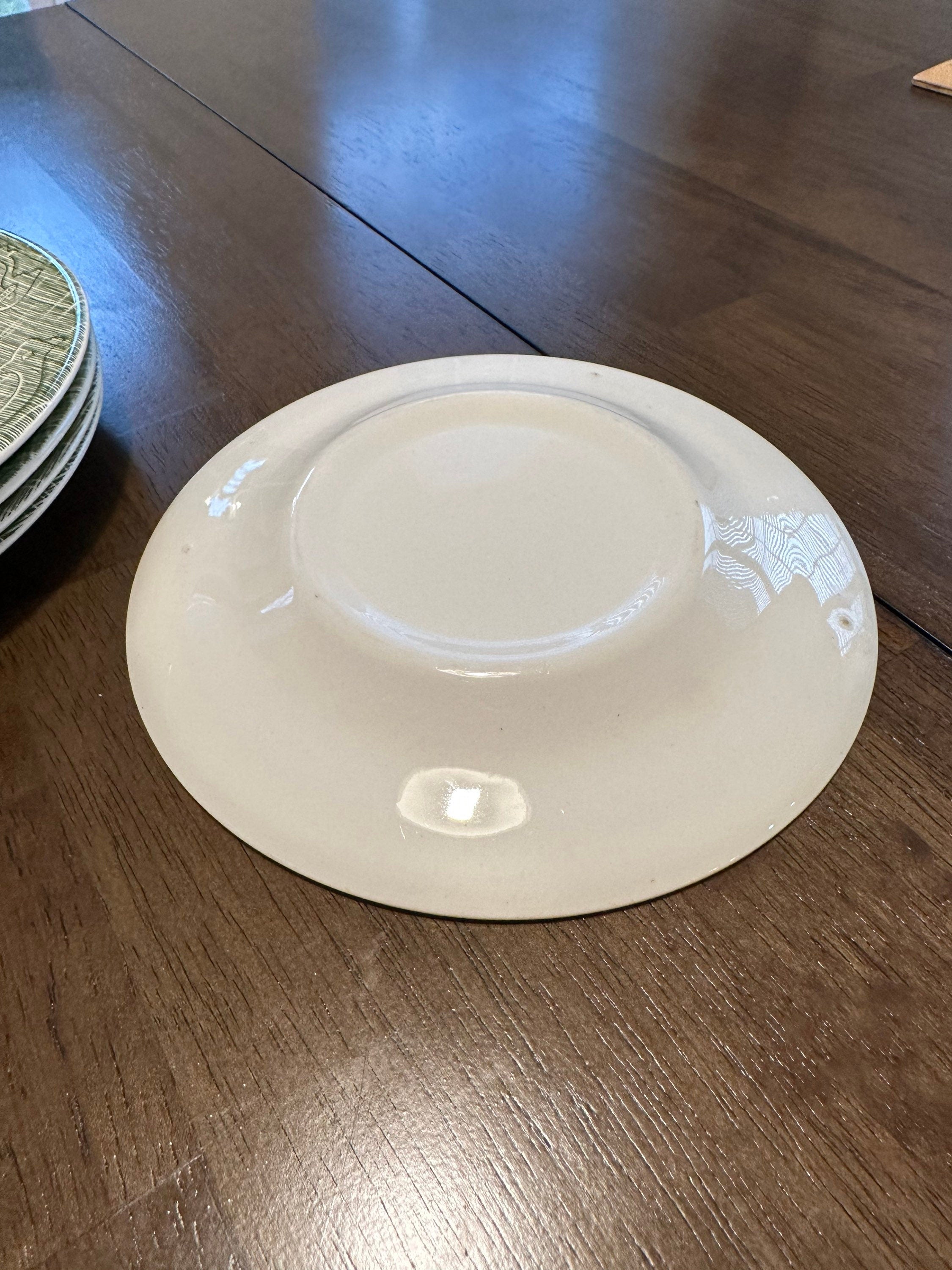 6 Old Curiosity Shop Bread Plates by Royal China