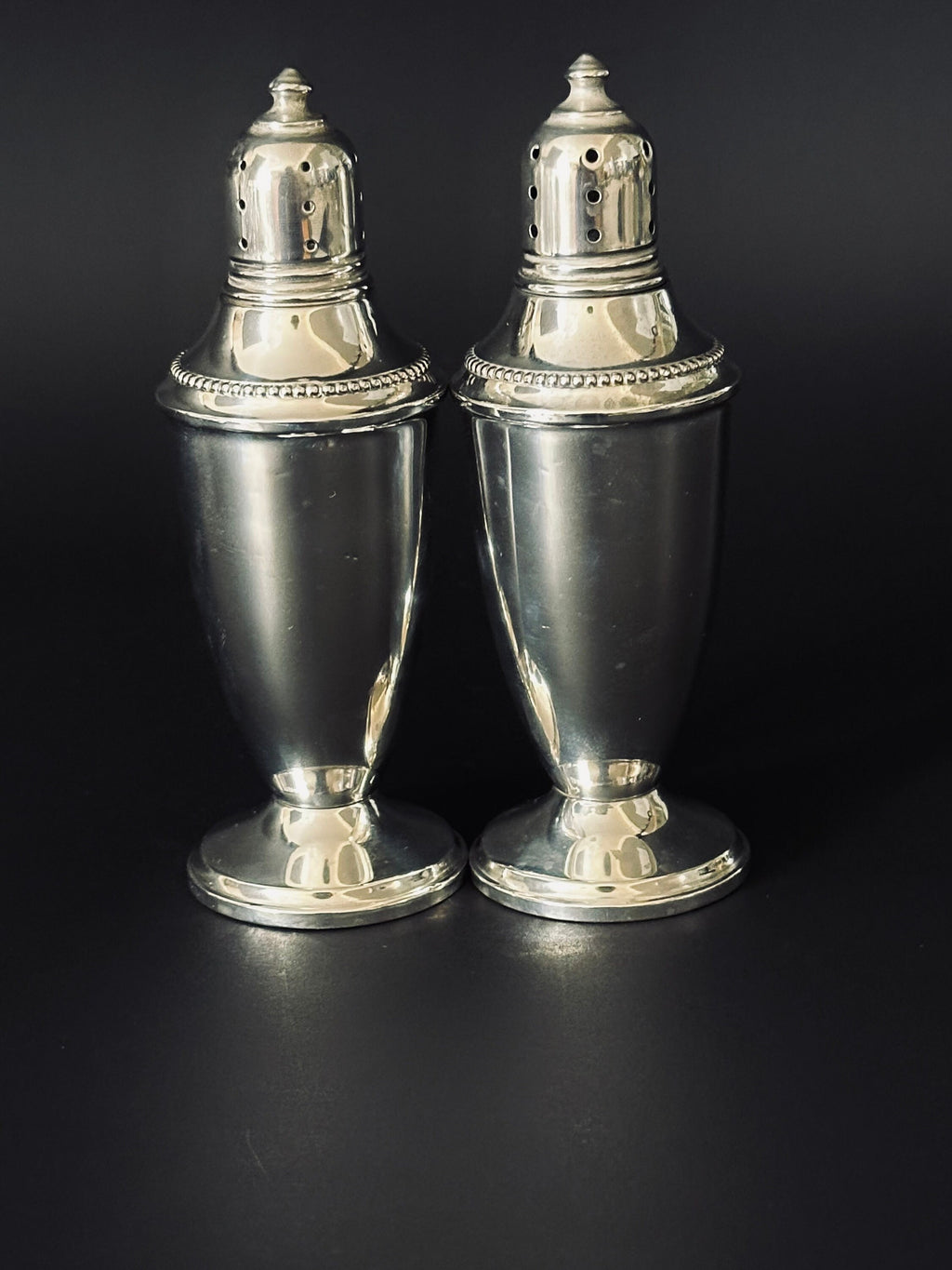 Revere Silversmith Salt and Pepper Shakers