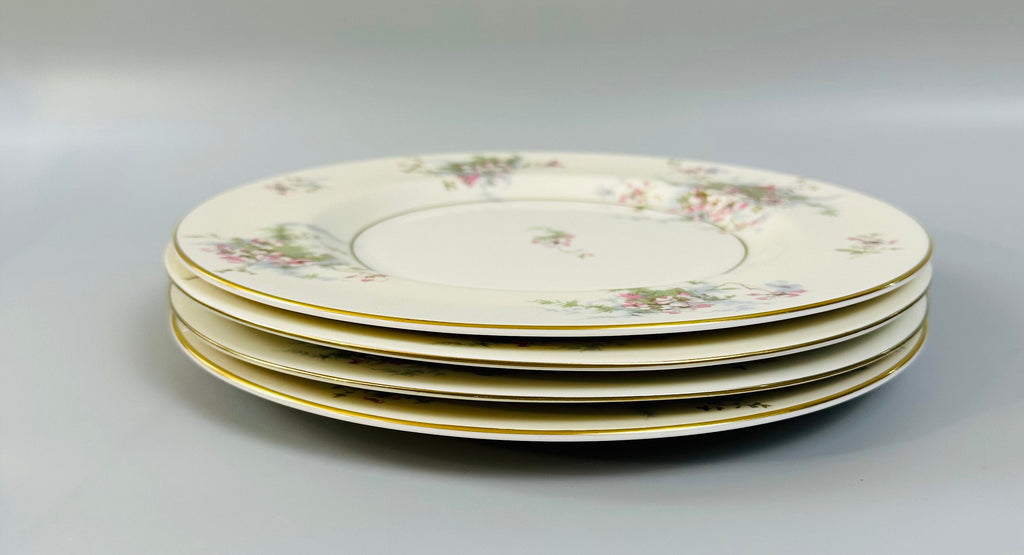 4 Haviland Apple Blossom Dinner Plates