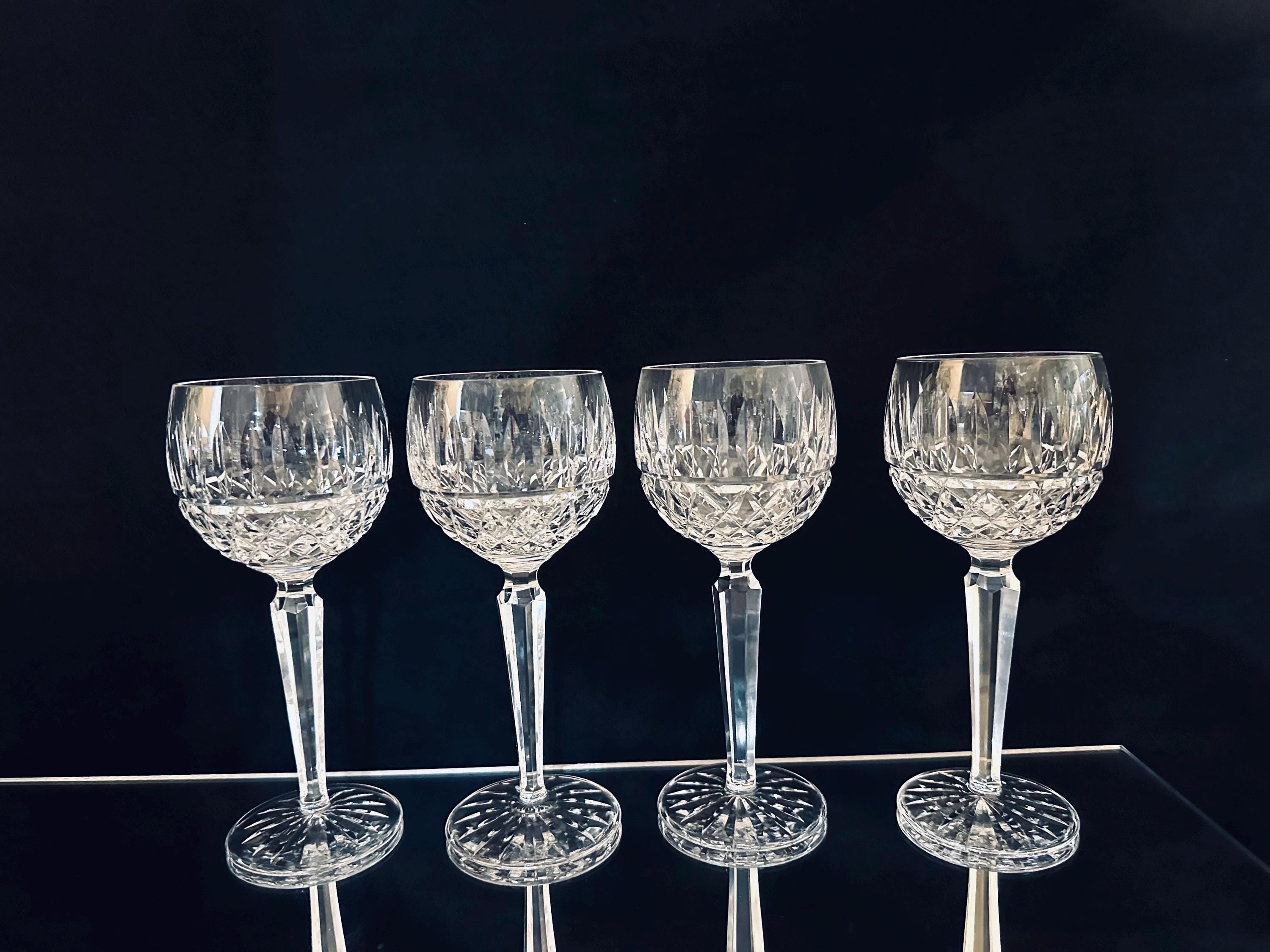 4 Waterford Maeve Hock Wine Glasses