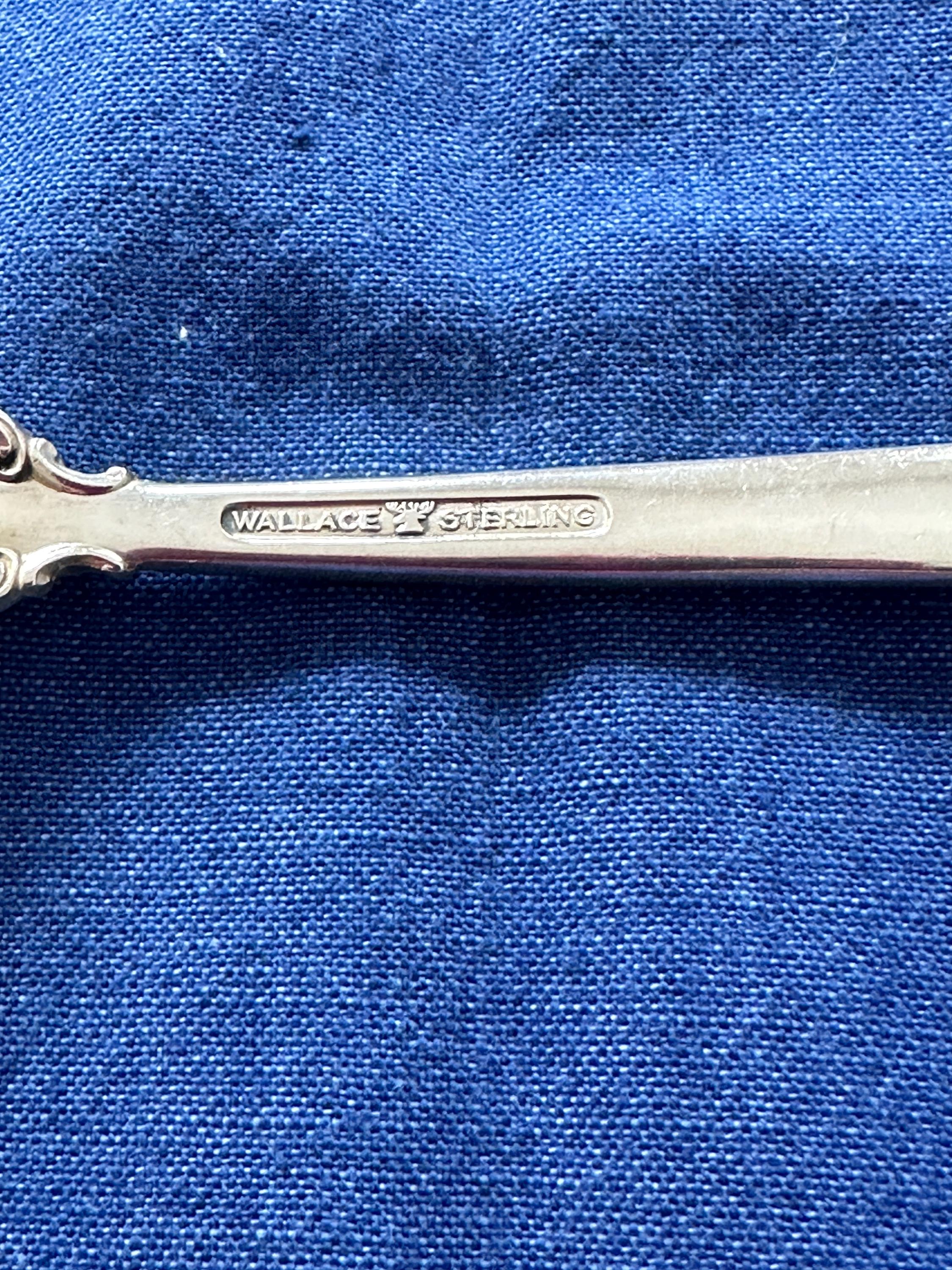 Wallace Grande Baroque Sterling  Salad Fork