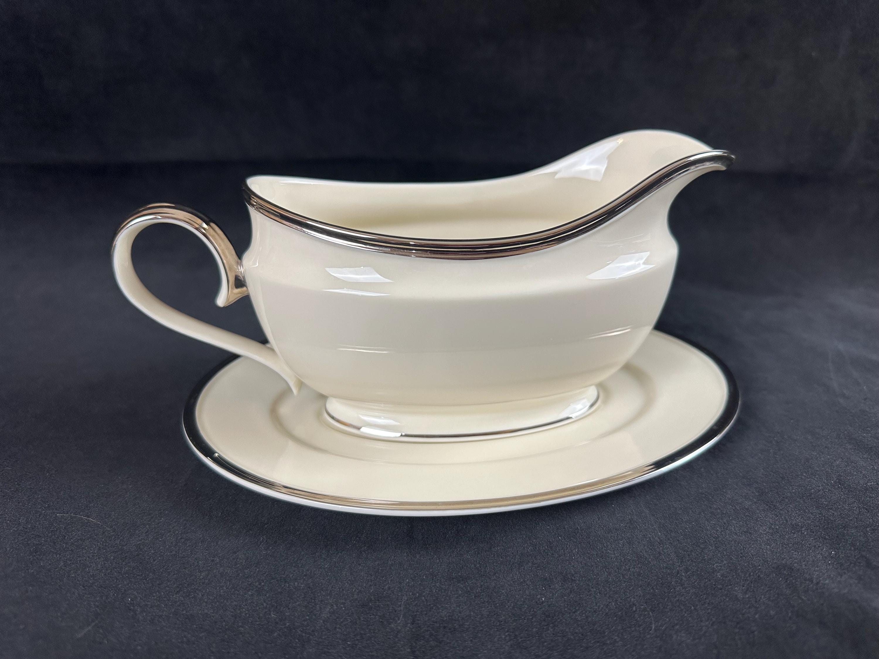 Lenox Solitaire Gravy Boat and Underplate