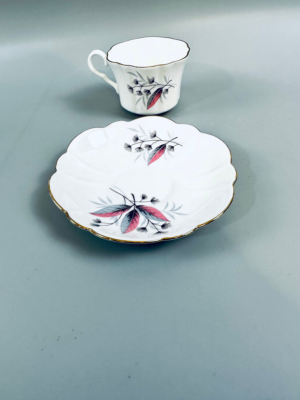 Vintage English Castle Bone China Teacup