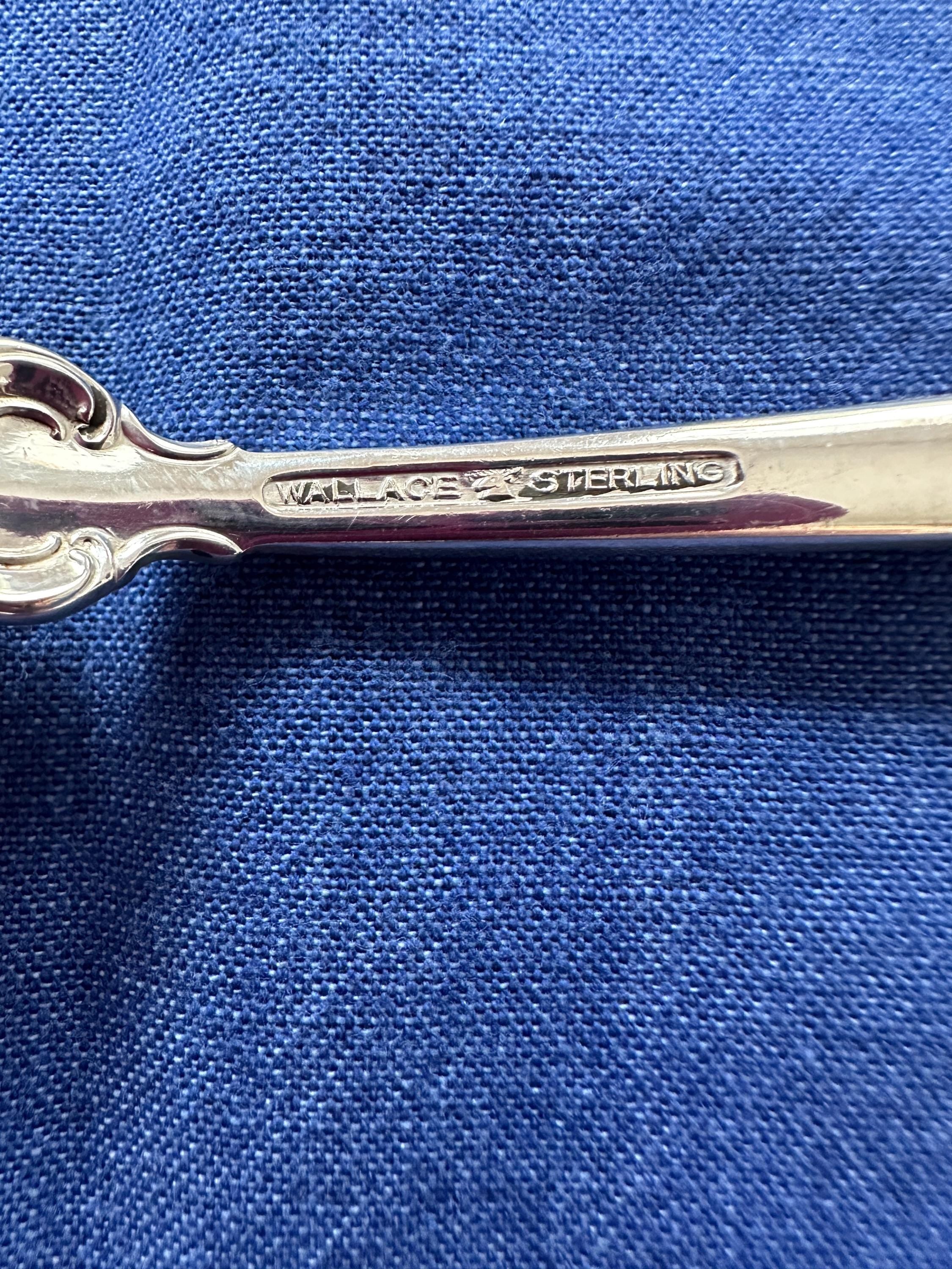 Wallace Grande Baroque Teaspoon Sterling Silver