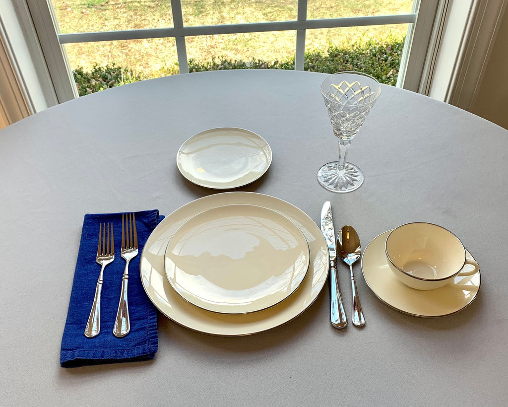 Lenox Olympia Platinum 5 Piece Place Settings