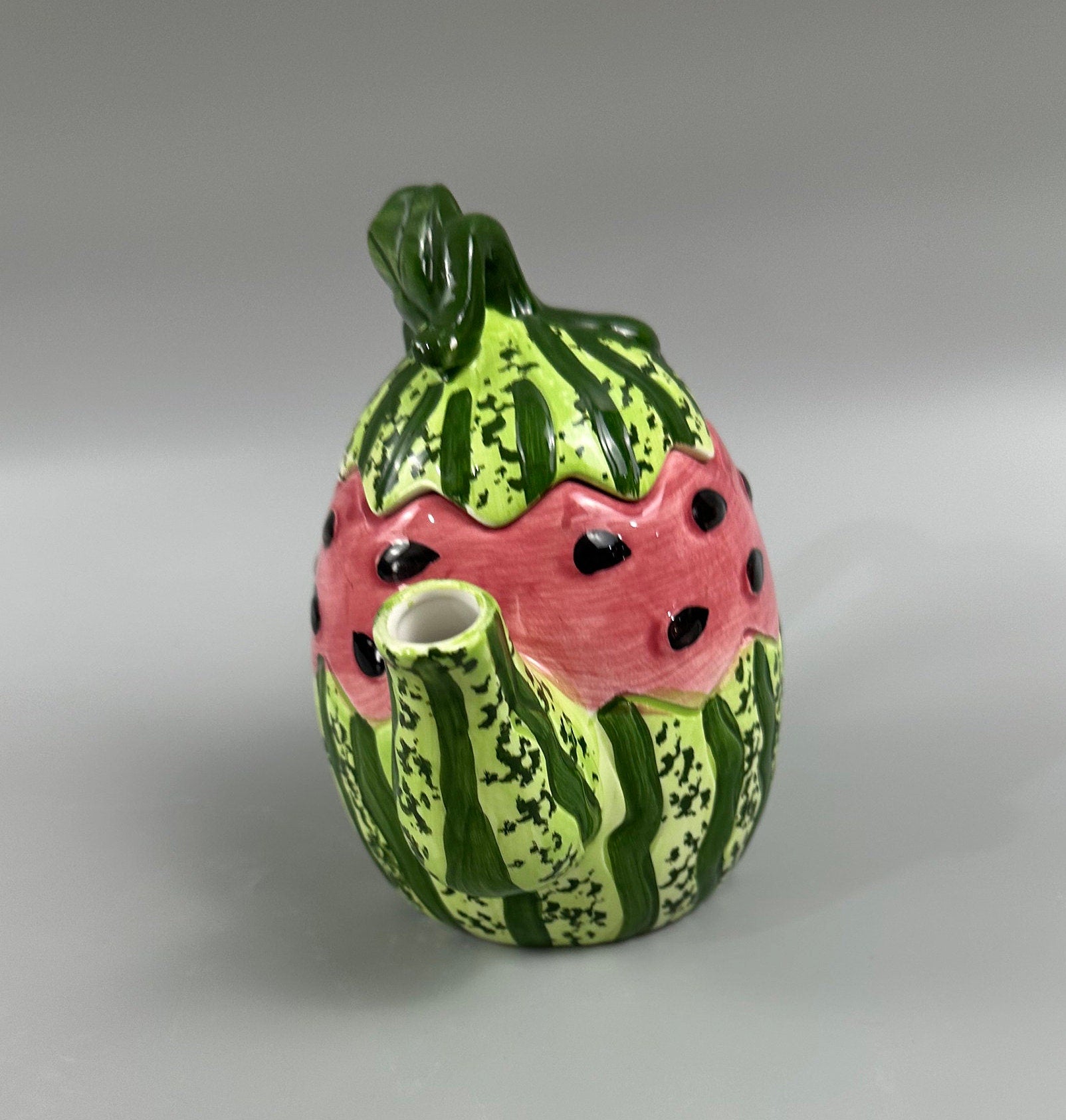 Vintage Cracker Barrel Watermelon Teapot