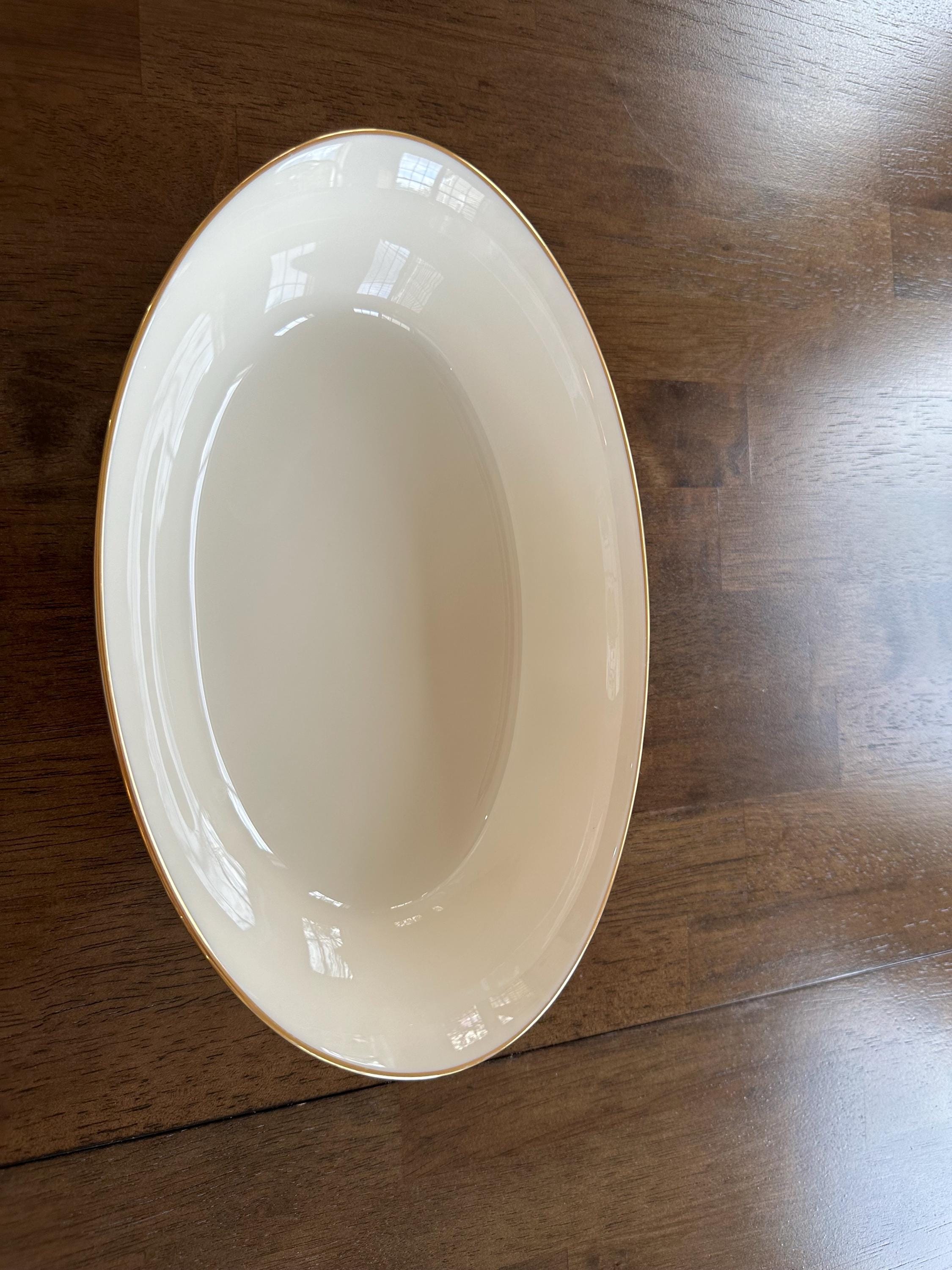 Lenox Castle Garden Oval Serving Bowl