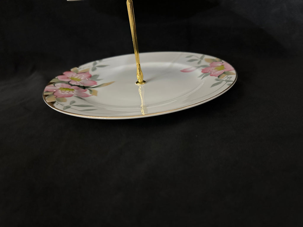 Noritake Azalea 2 Tiered Serving Tray