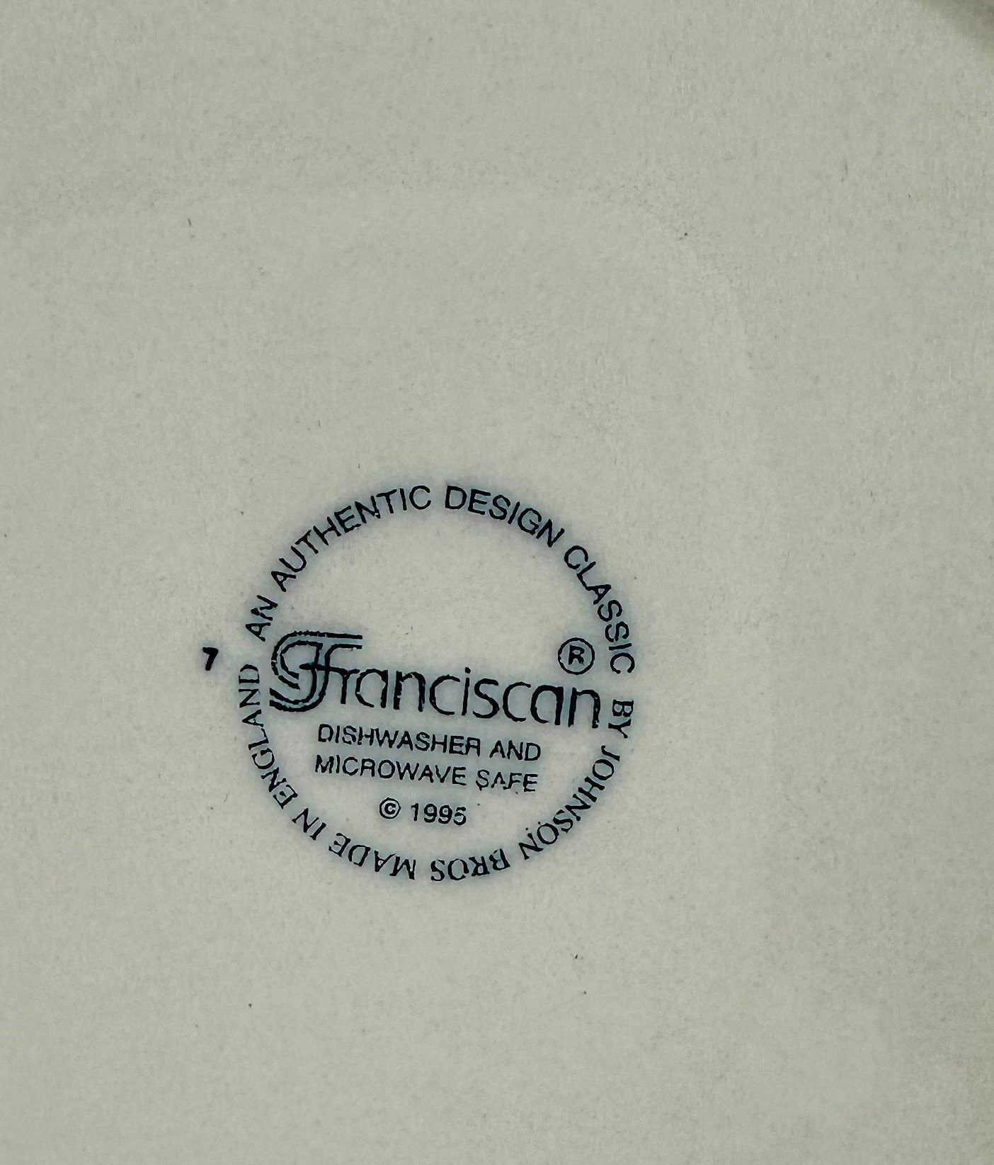 3 Franciscan Desert Rose Salad Plates