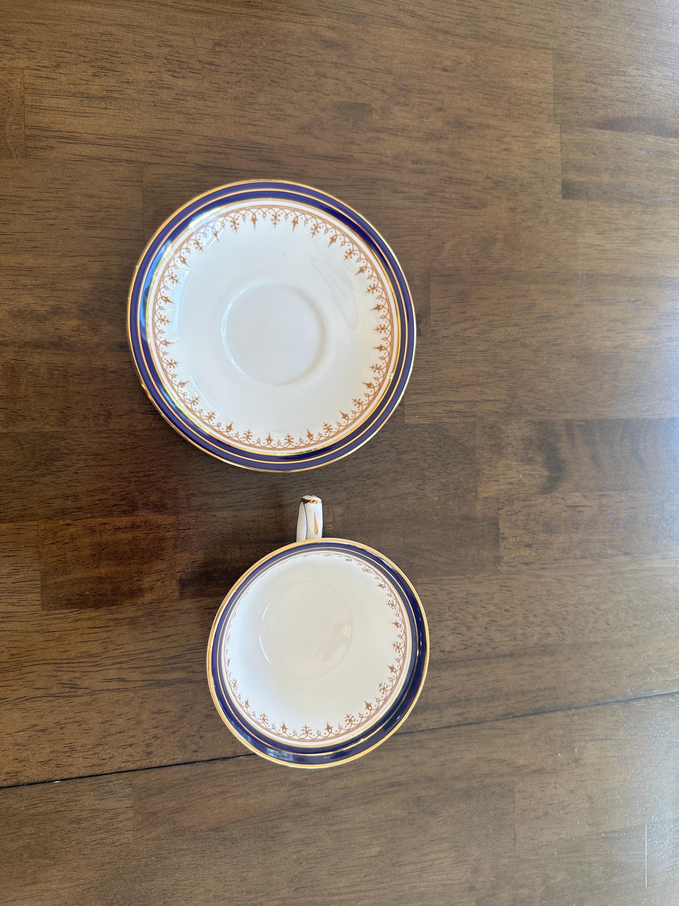 3 Aynsley Leighton Teacups and Saucers