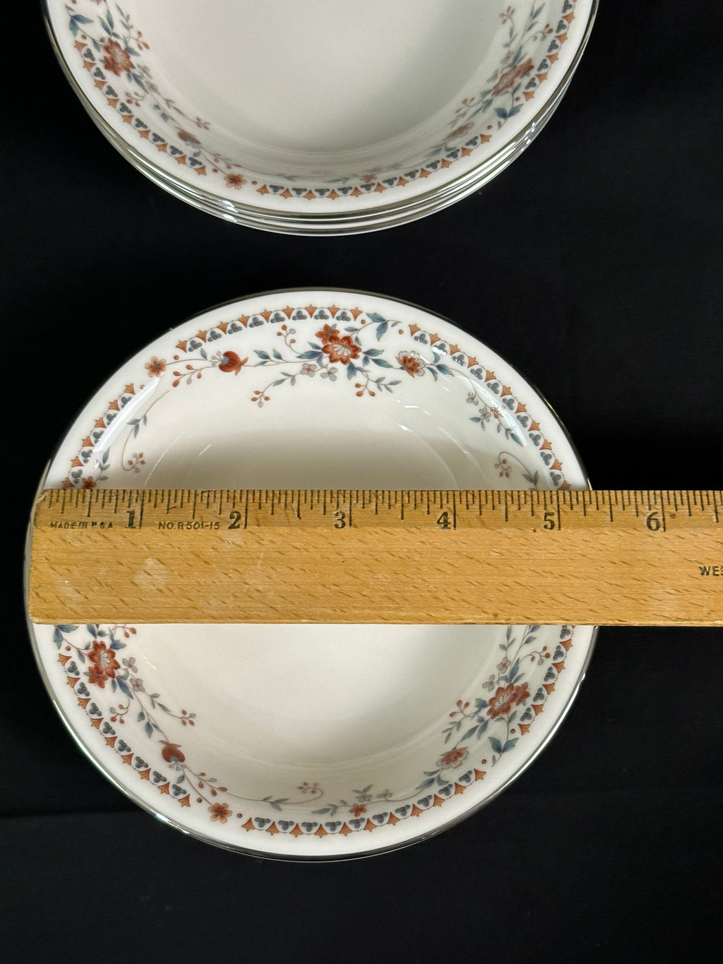 4 Noritake Adagio Fruit Dessert Bowls