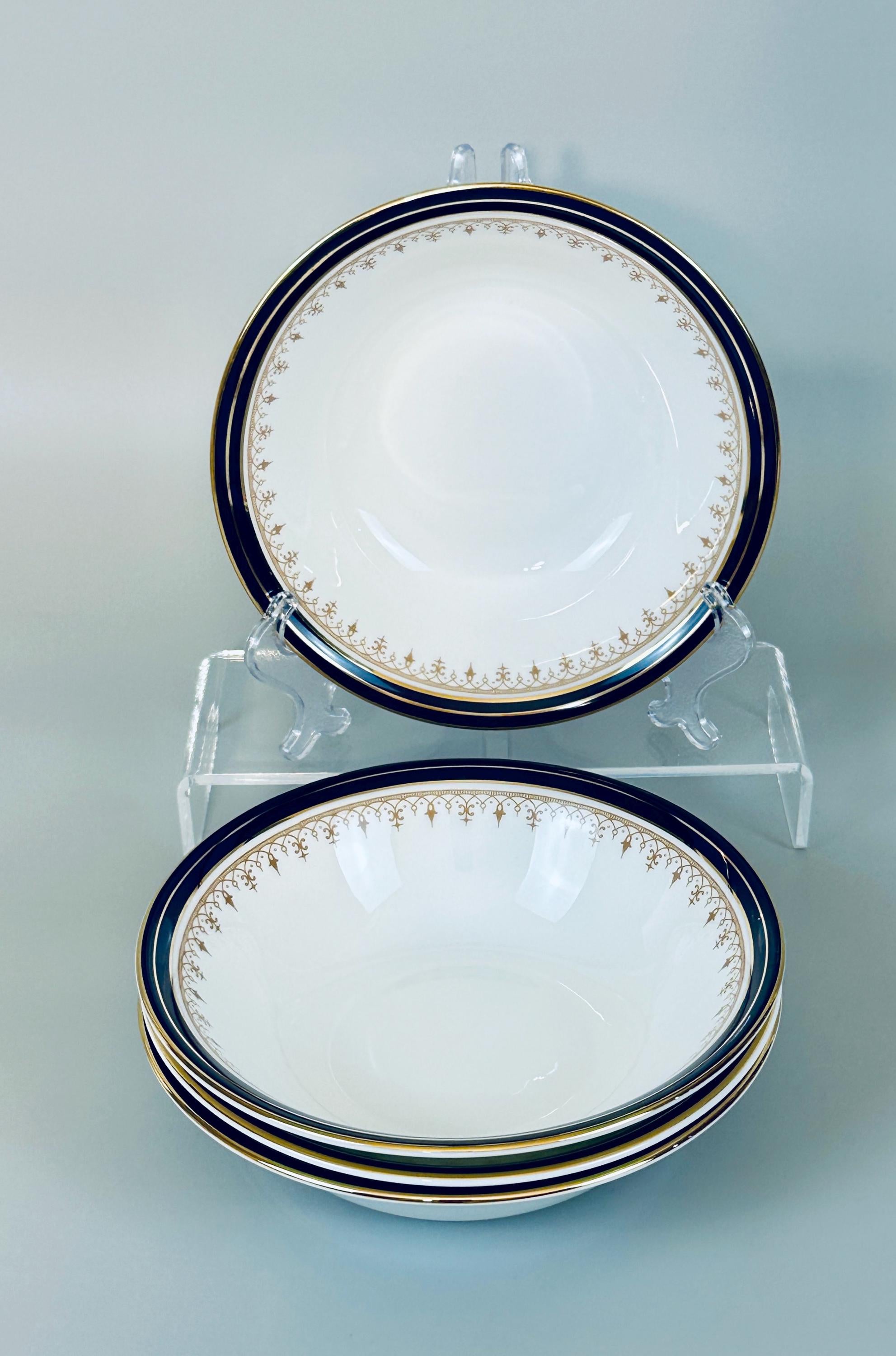4 Aynsley Leighton Cereal Bowls
