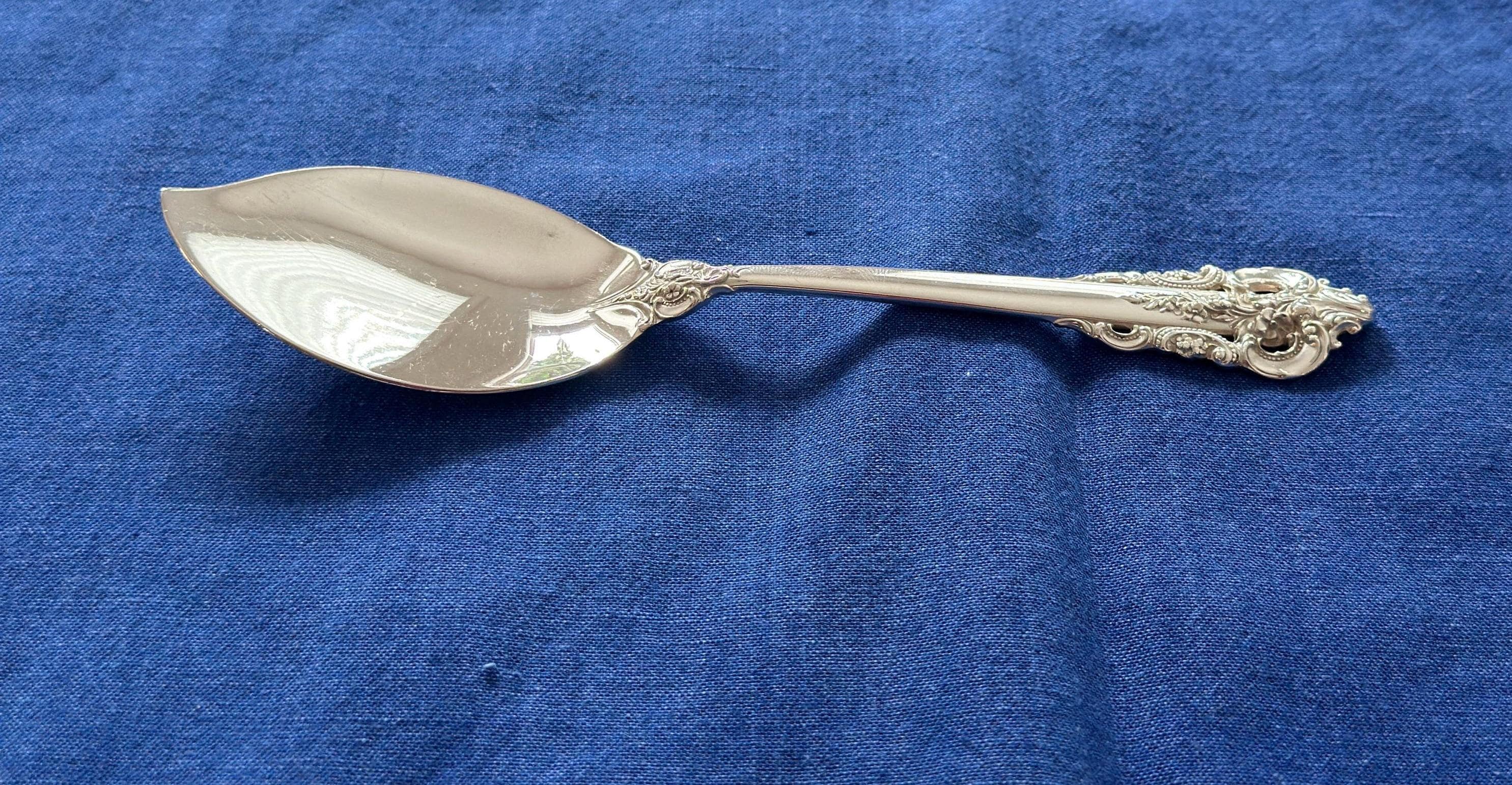Wallace Grande Baroque Jelly Server Sterling