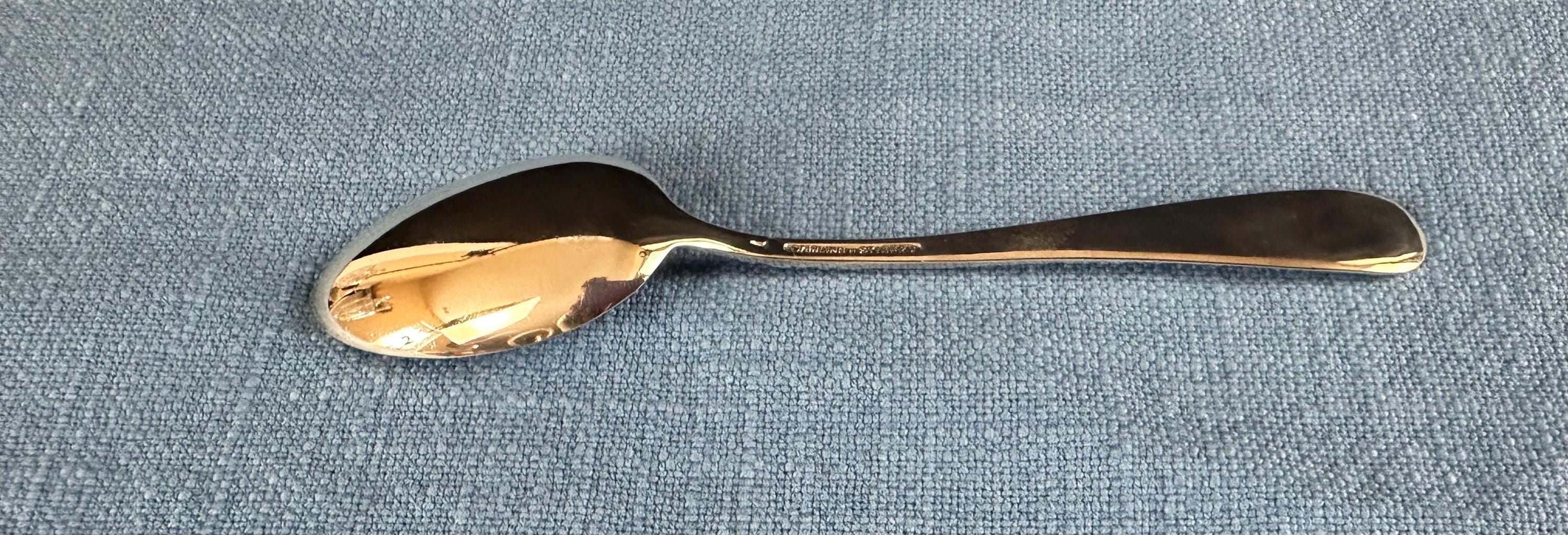 Stieff Rose Teaspoon 5 O’Clock Size
