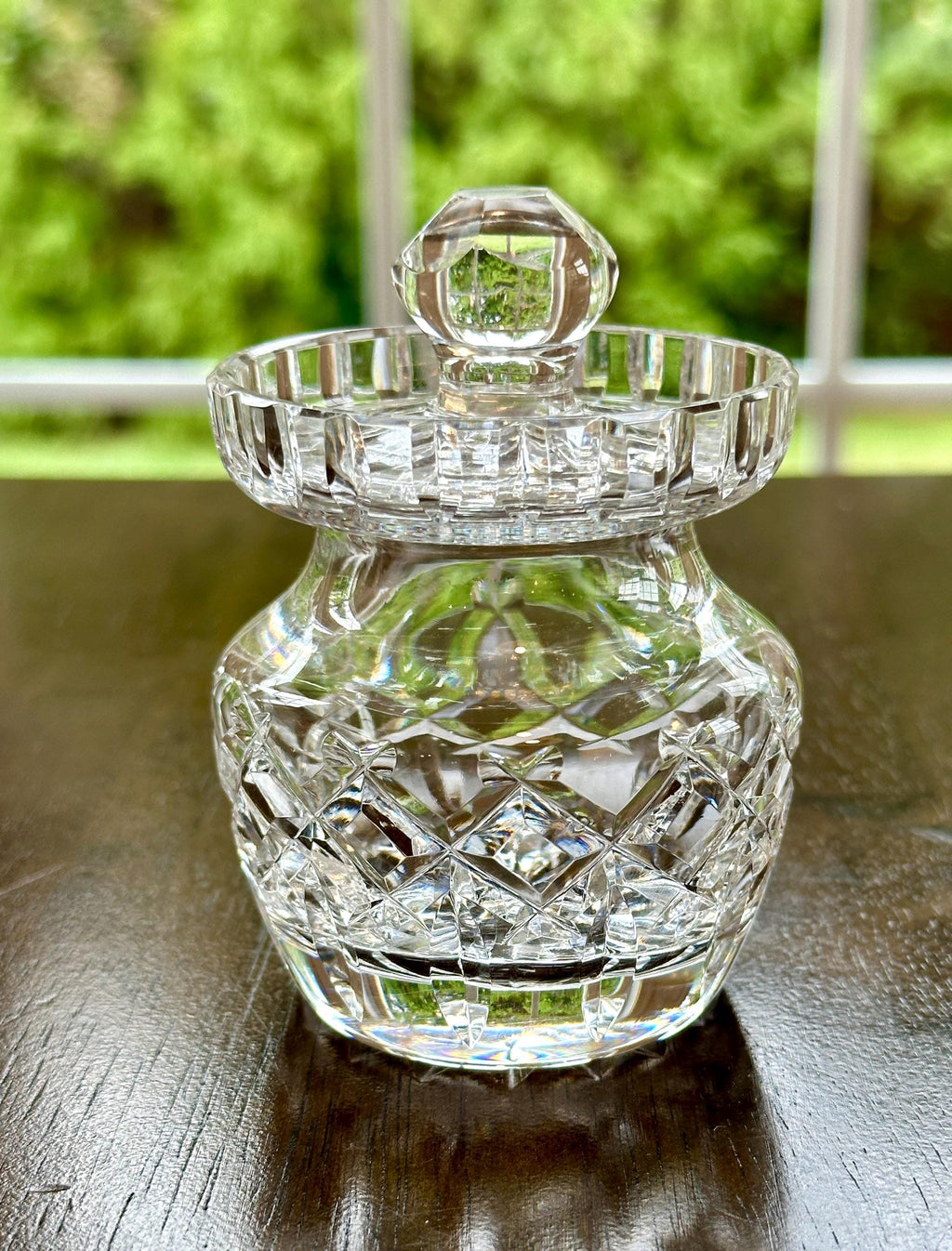 Waterford Crystal Honey Pot with Lid