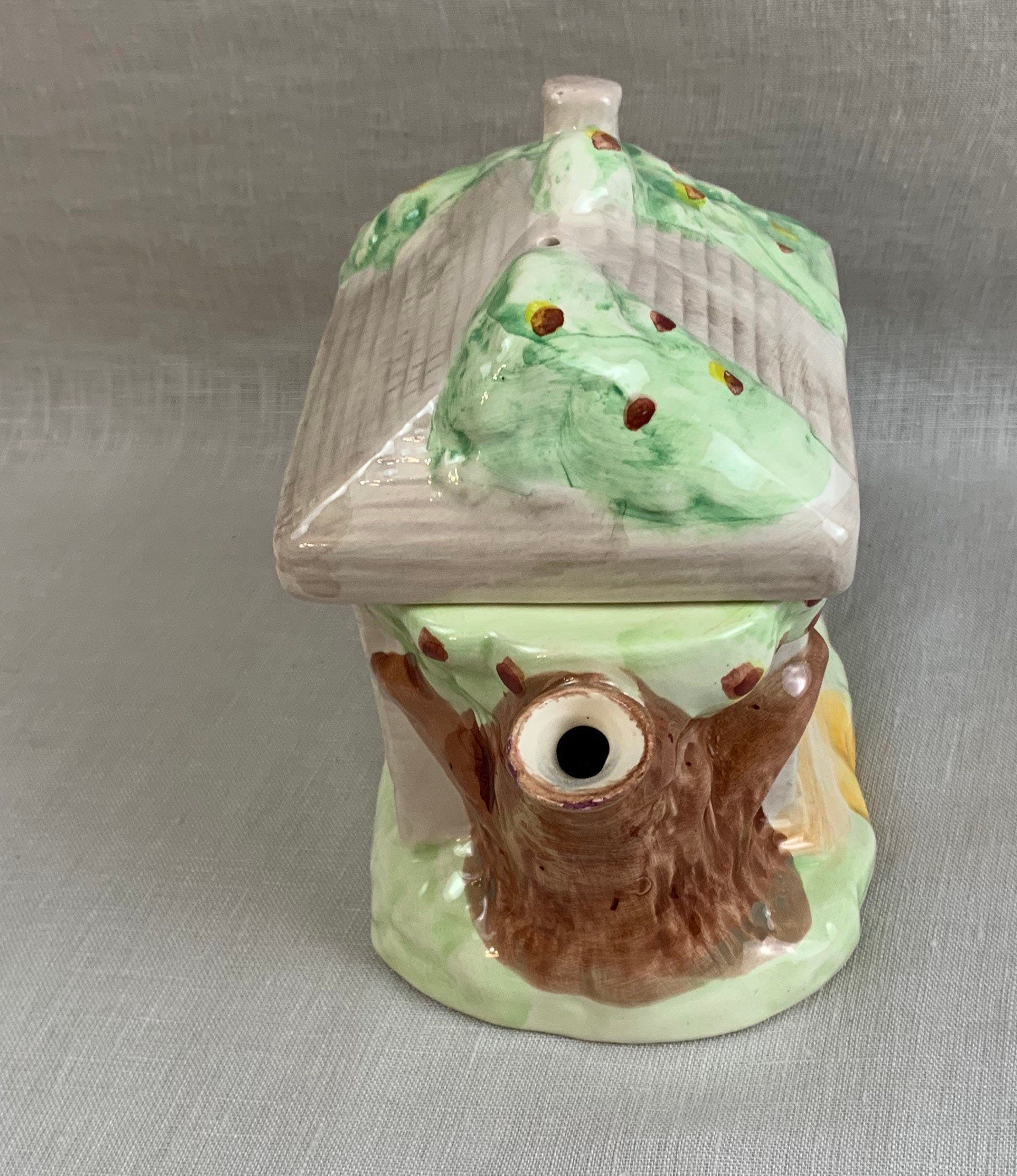 Vintage Treehouse Collectible Teapot