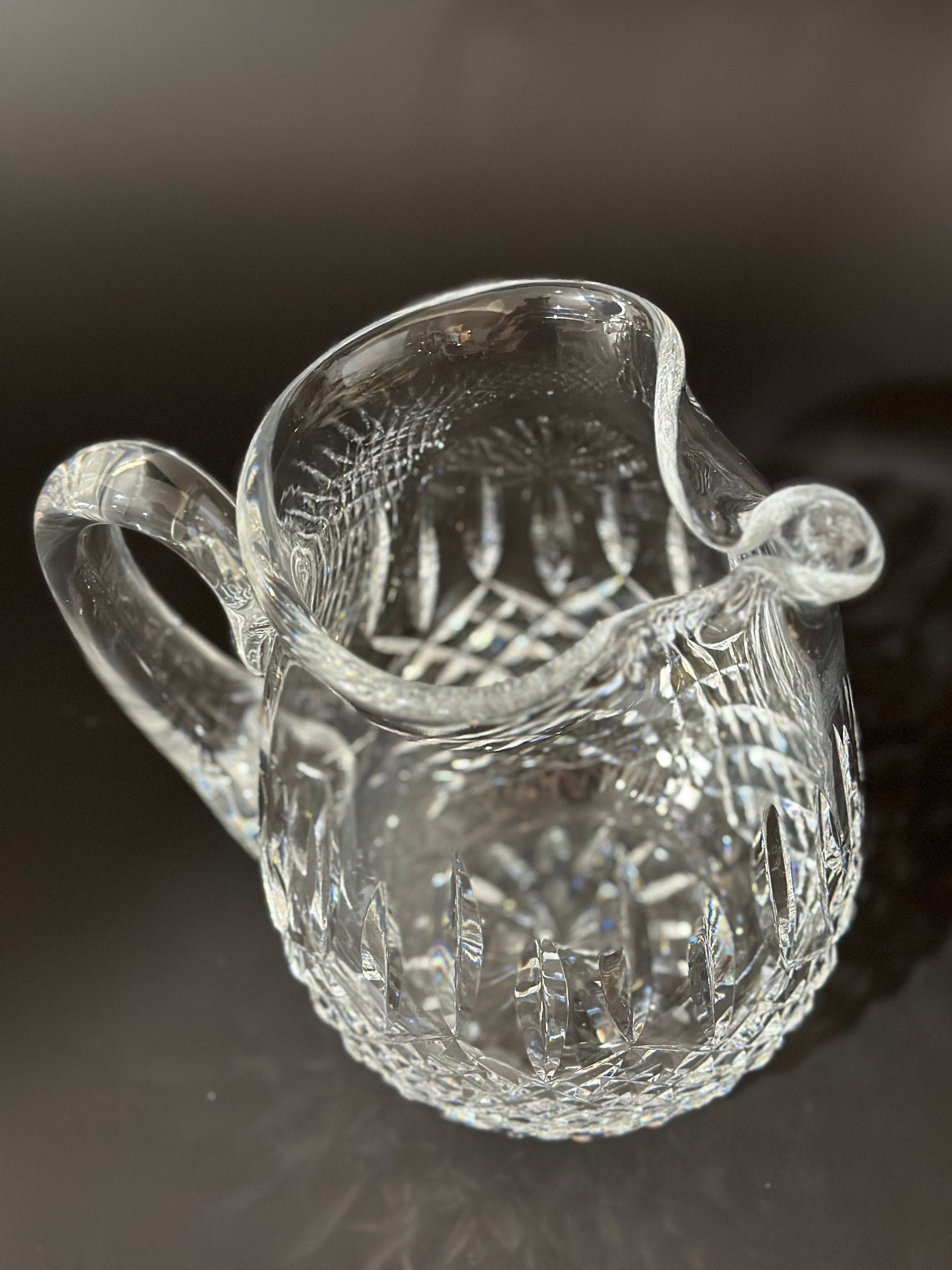 Waterford Crystal Pitcher in the Lismore Pattern