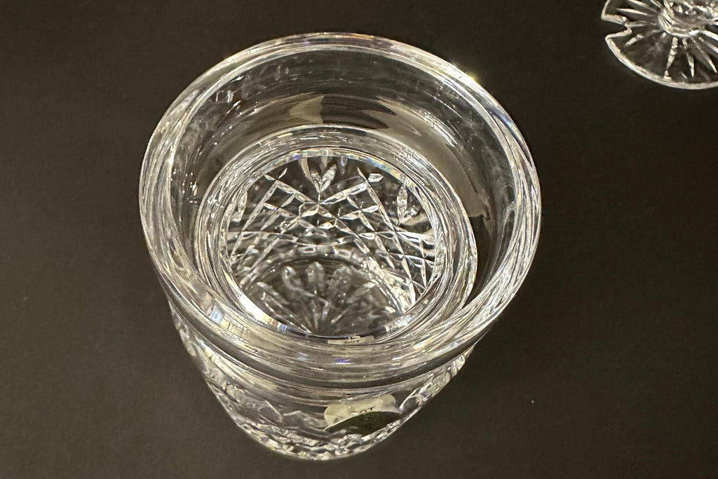 Waterford Crystal Lidded Jam/Jellie Jar in “Araglin” Pattern