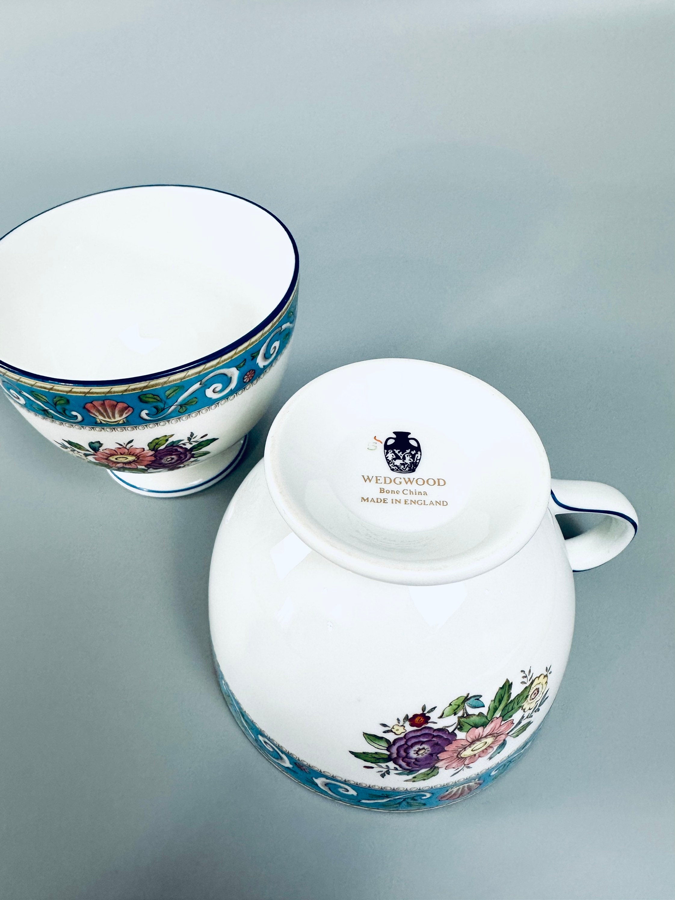 2 Runnymede Teacups by Wedgwood