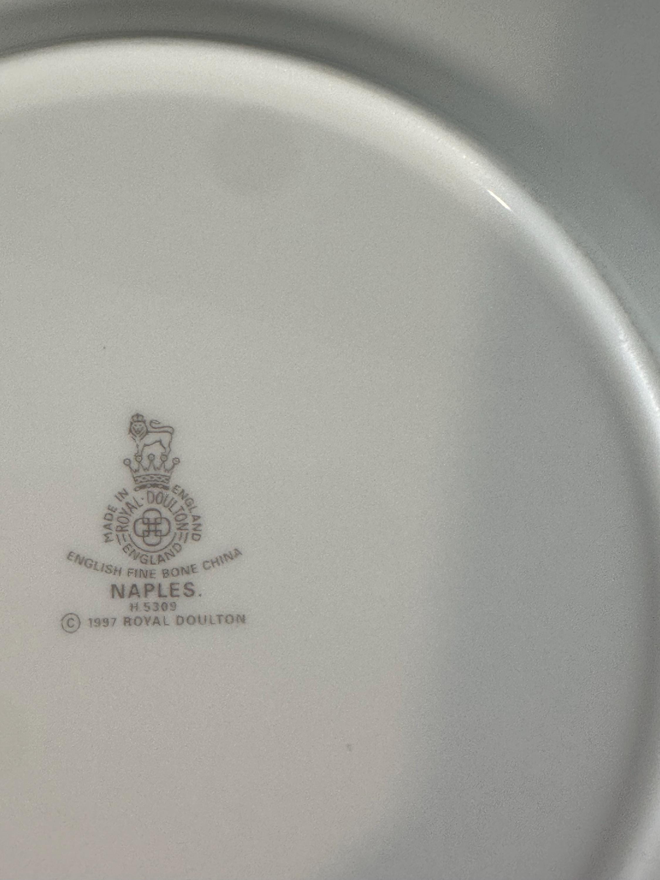 4 Royal Doulton Naples Bread Plates