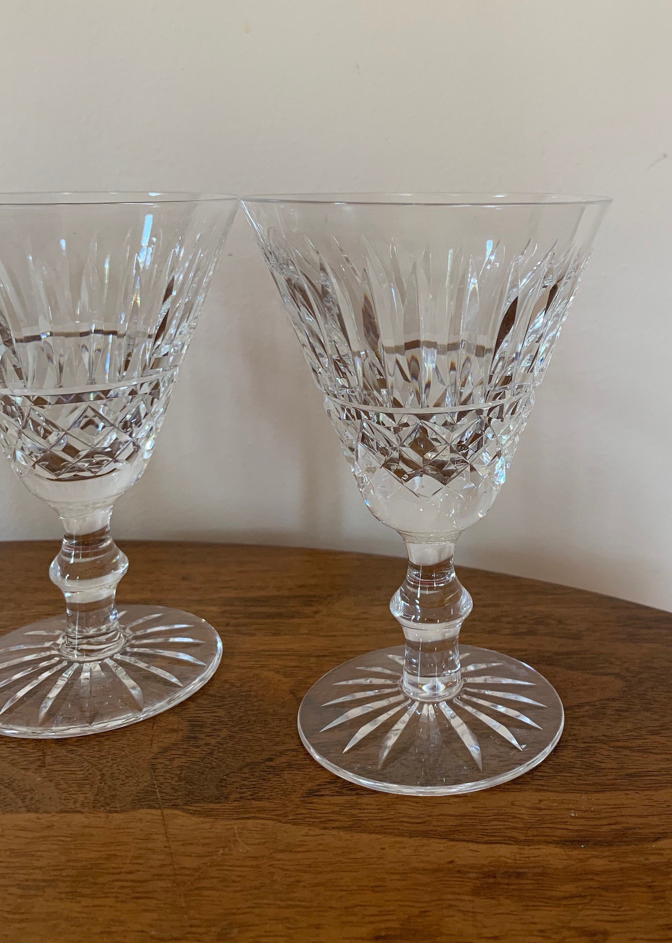 4 Waterford Tramore Wine Glasses