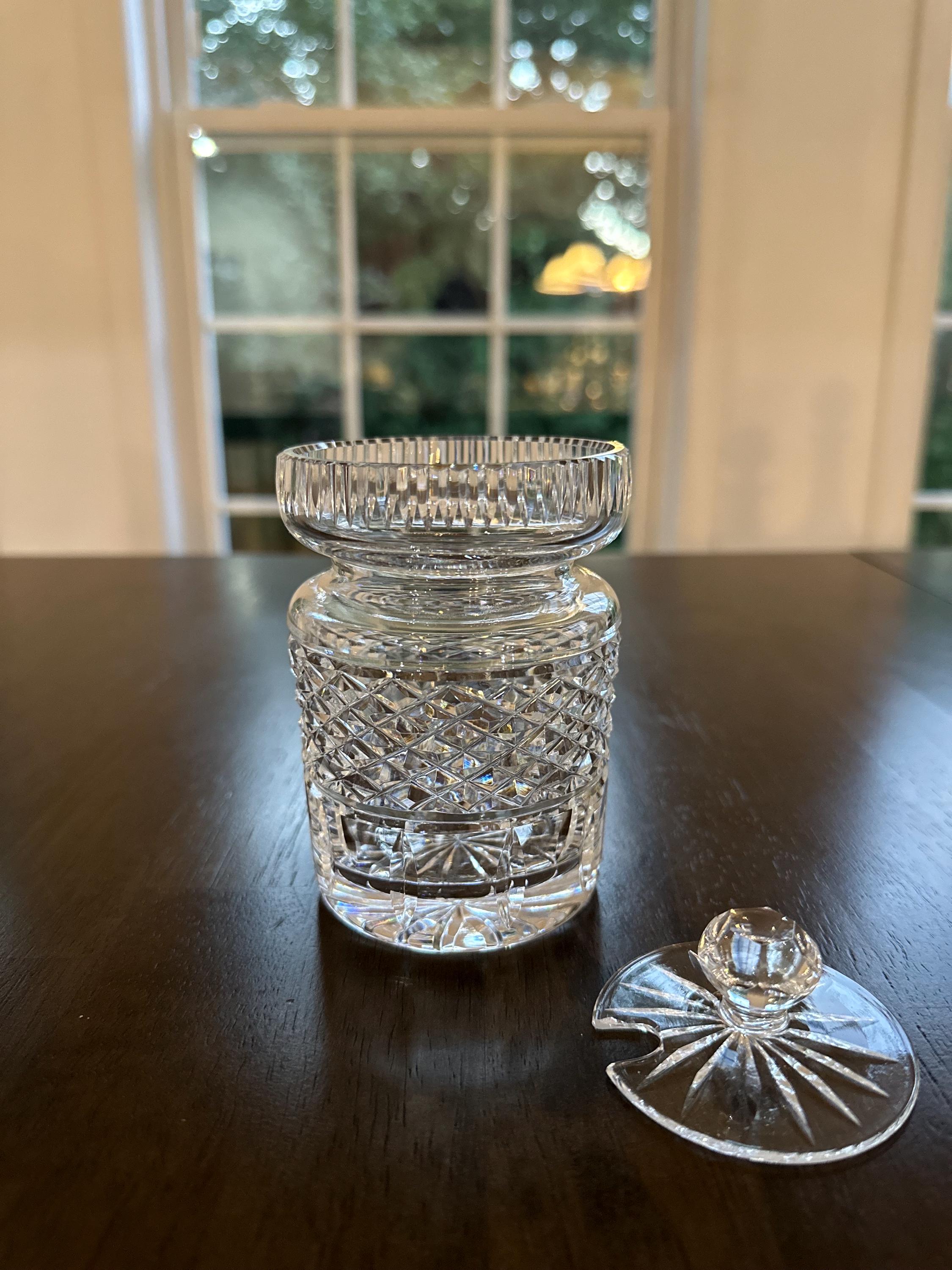 Waterford Alana Crystal Honey Jar Jelly Jam