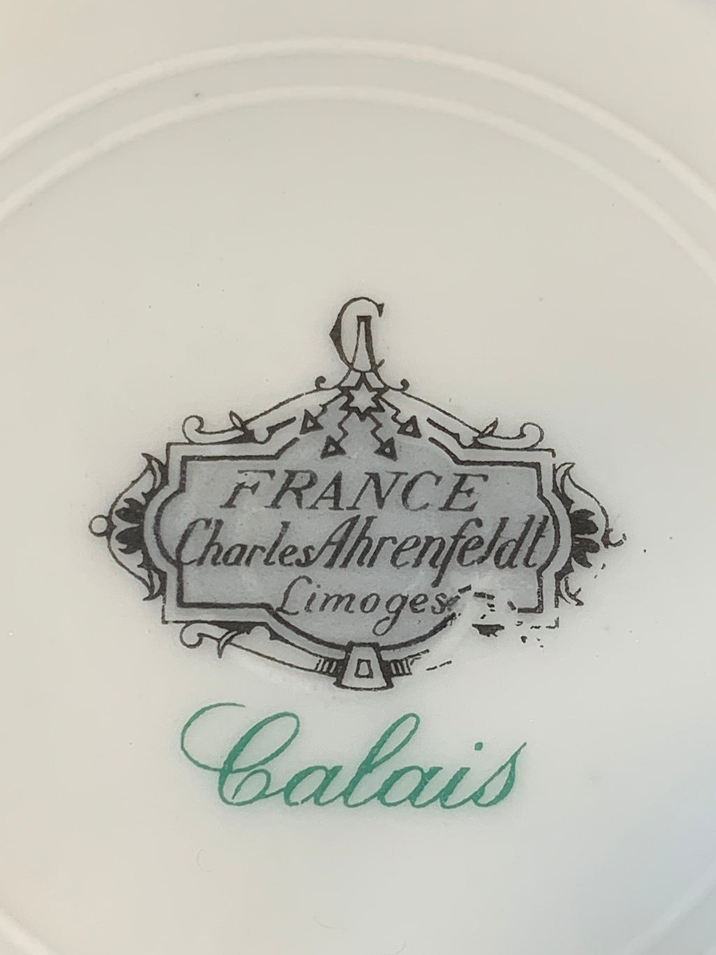 2 Ahrenfeldt Limoges Calais Teacups