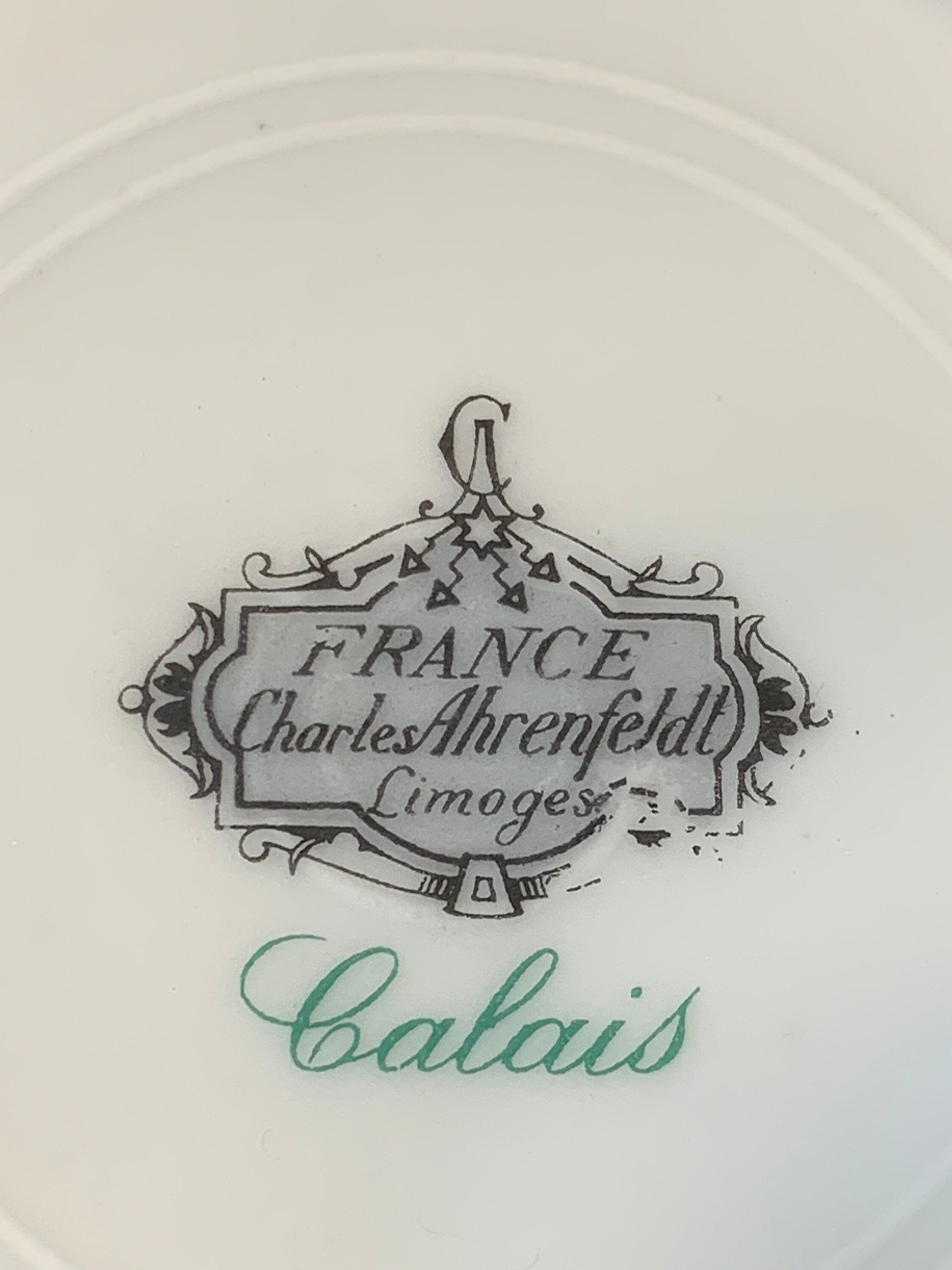 2 Ahrenfeldt Limoges Calais Teacups