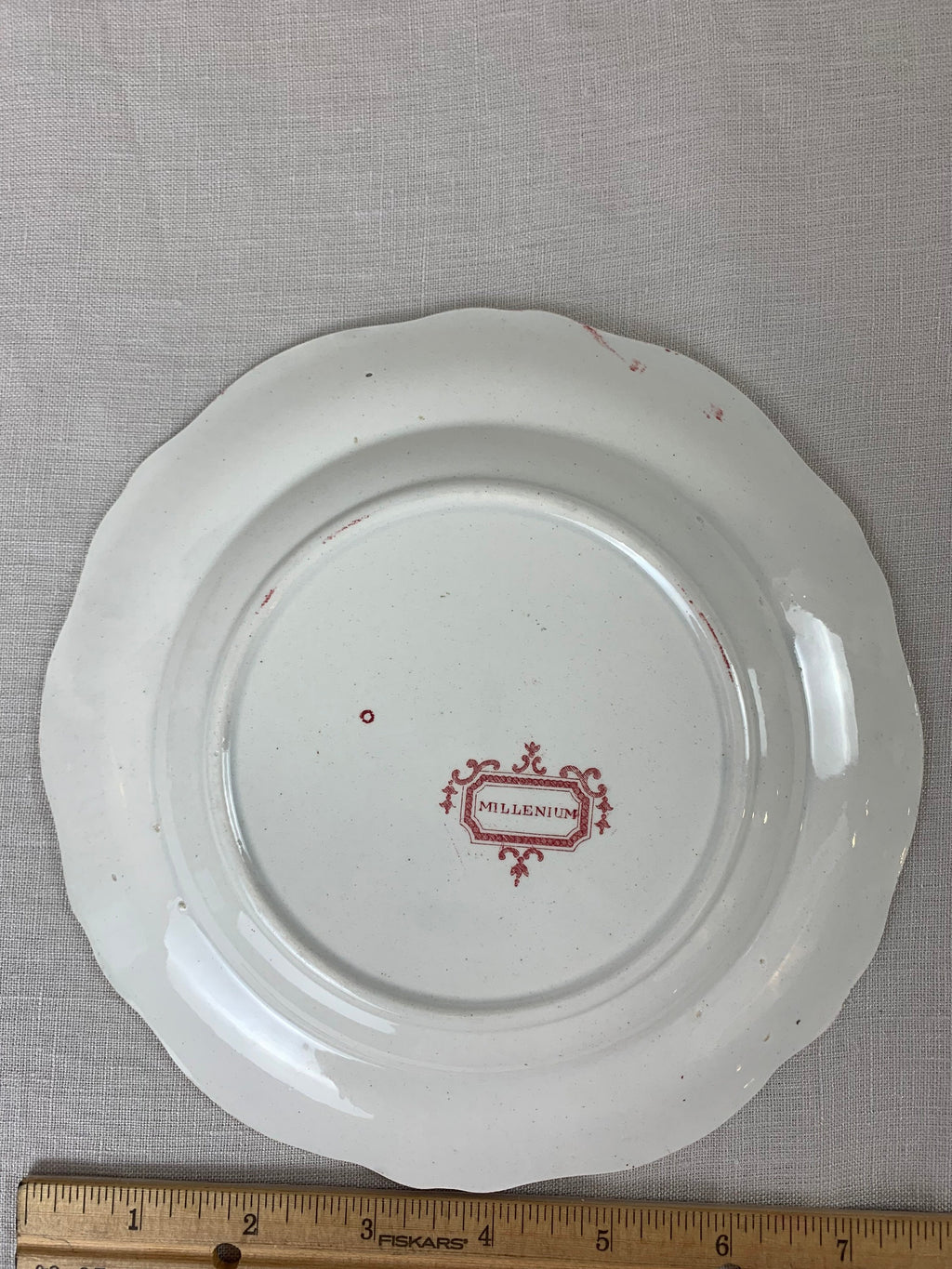1830s Ralph Stevenson Pottery Millenium Plate