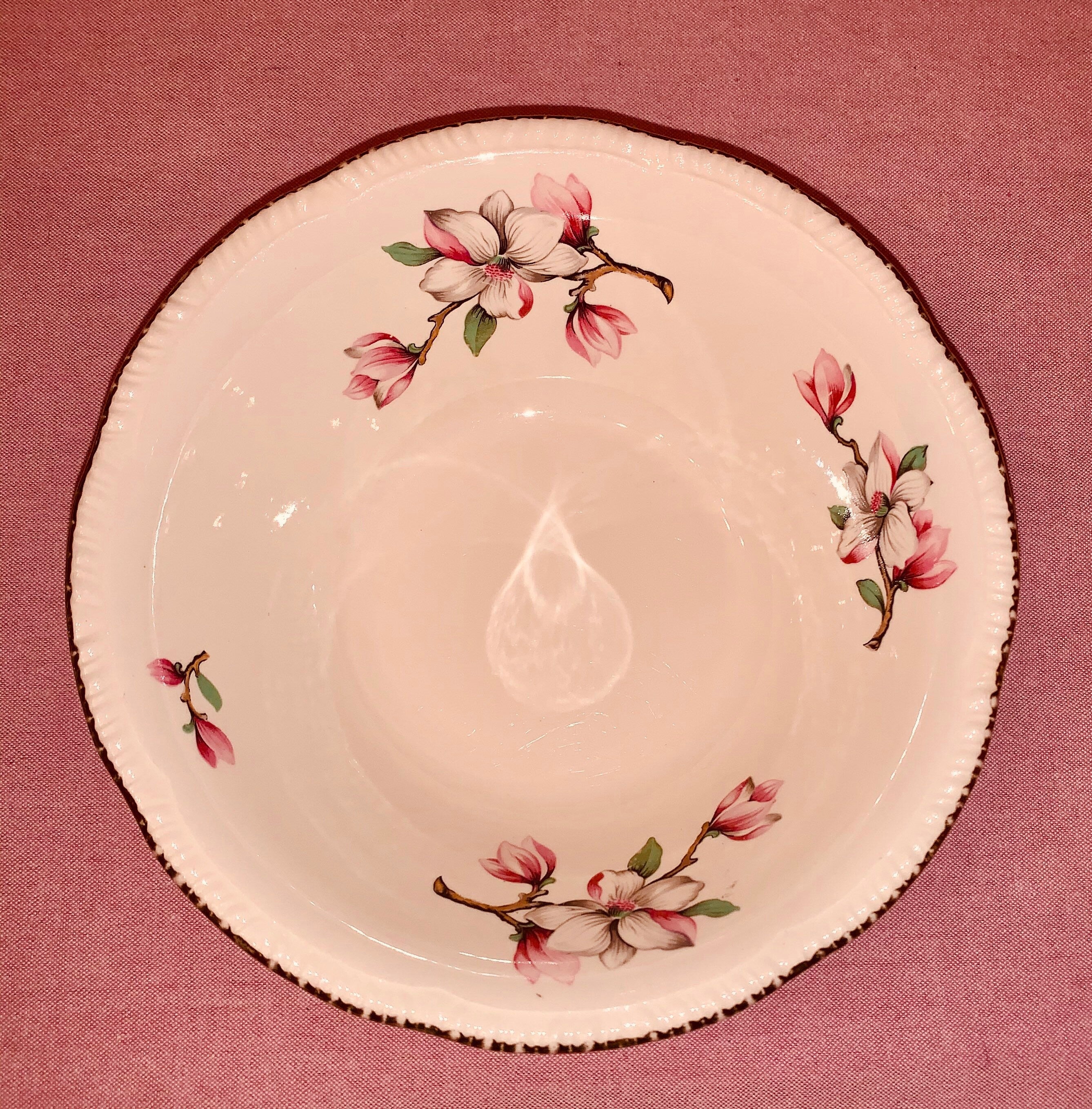 Homer Laughlin Dogwood Serving Bowl