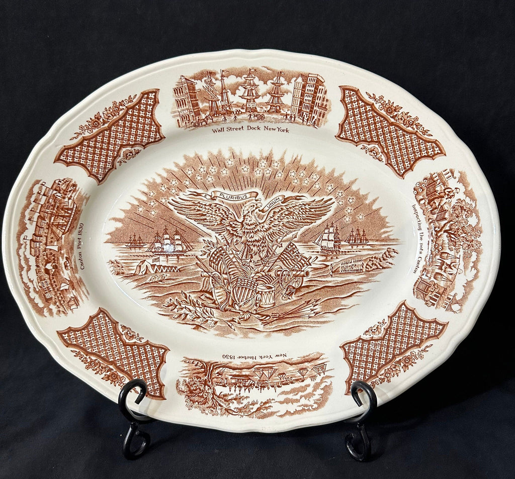 Fair Winds Platter by Alfred Meakin