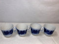 4 Gelfe Flow Blue Vinranka Teacups