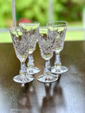 4 Waterford Kenmare Sherry Glasses