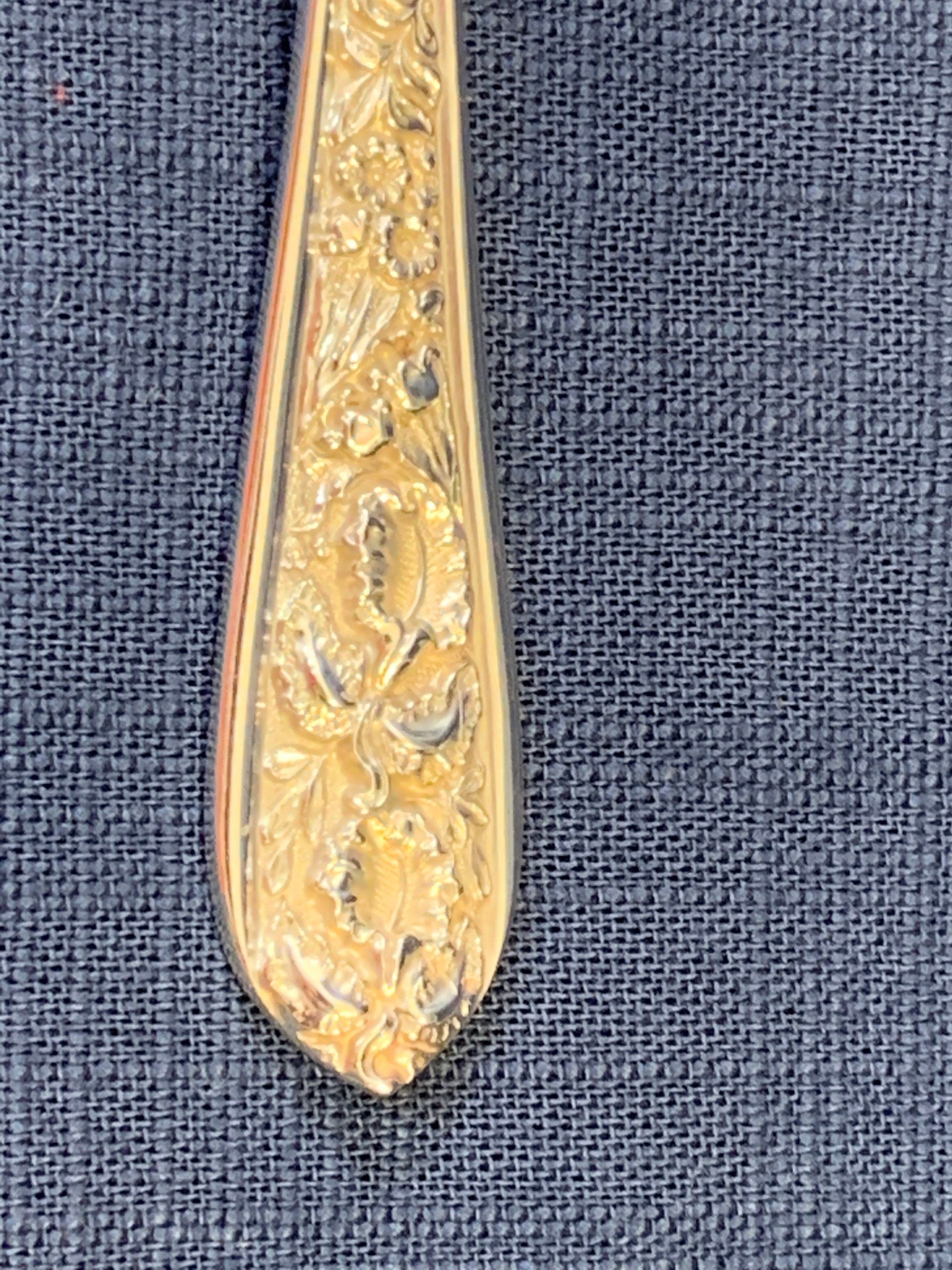 Stieff Corsage Sterling Master Butter Knife