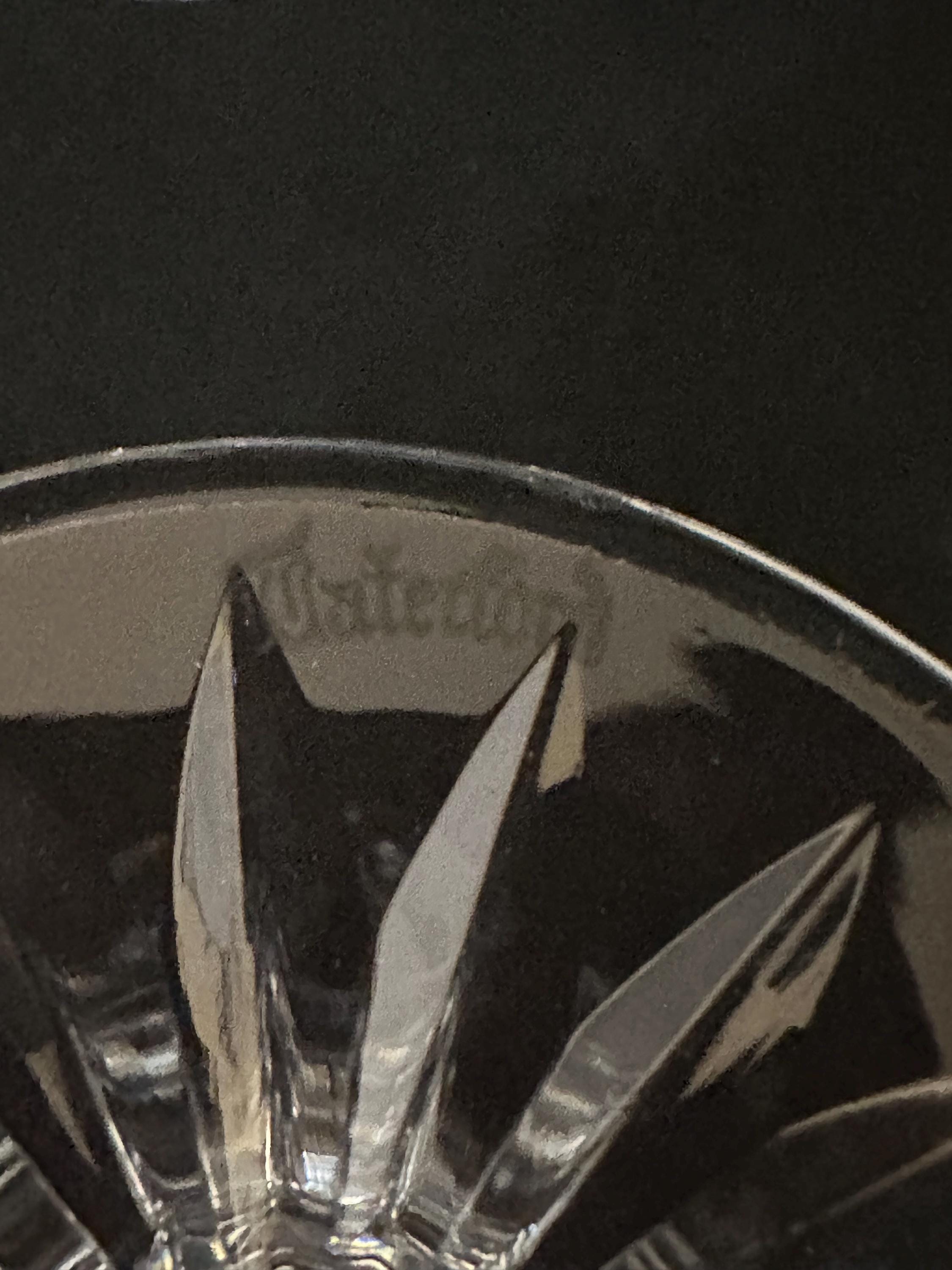 5 Waterford Ashling Claret Glasses