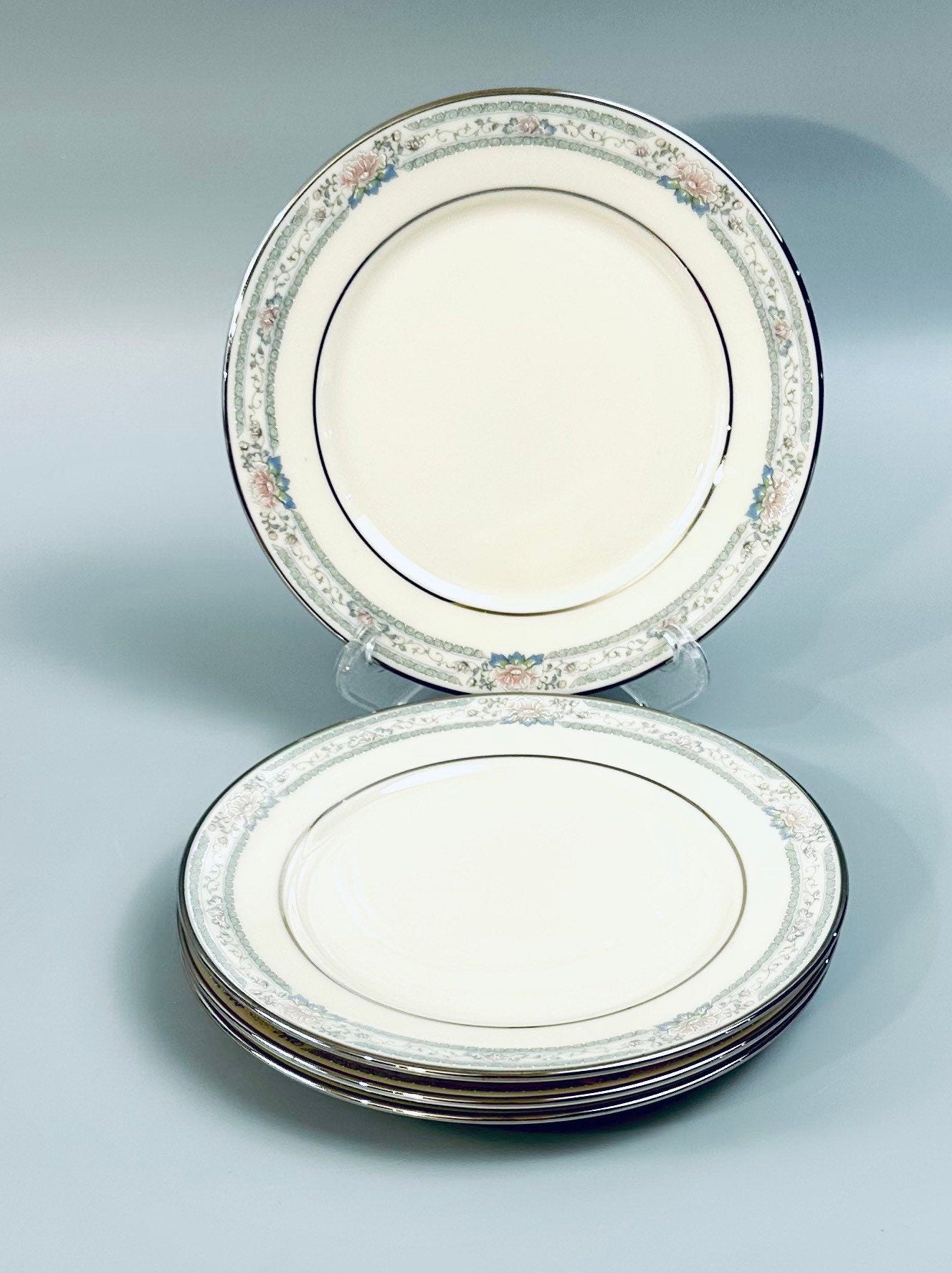 4 Lenox Charleston Bread Plates