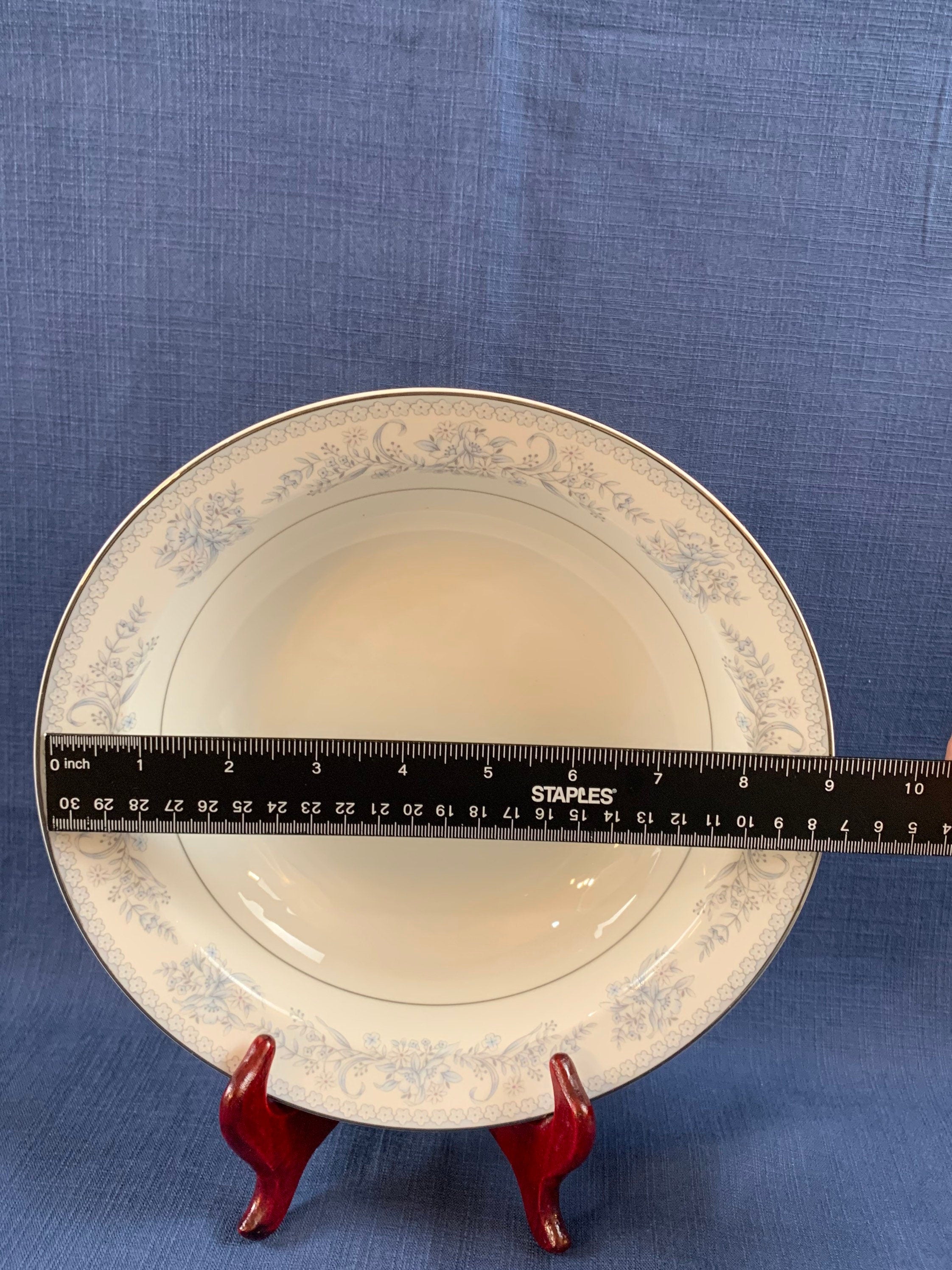 Mikasa Dresden Rose Round Serving Bowl