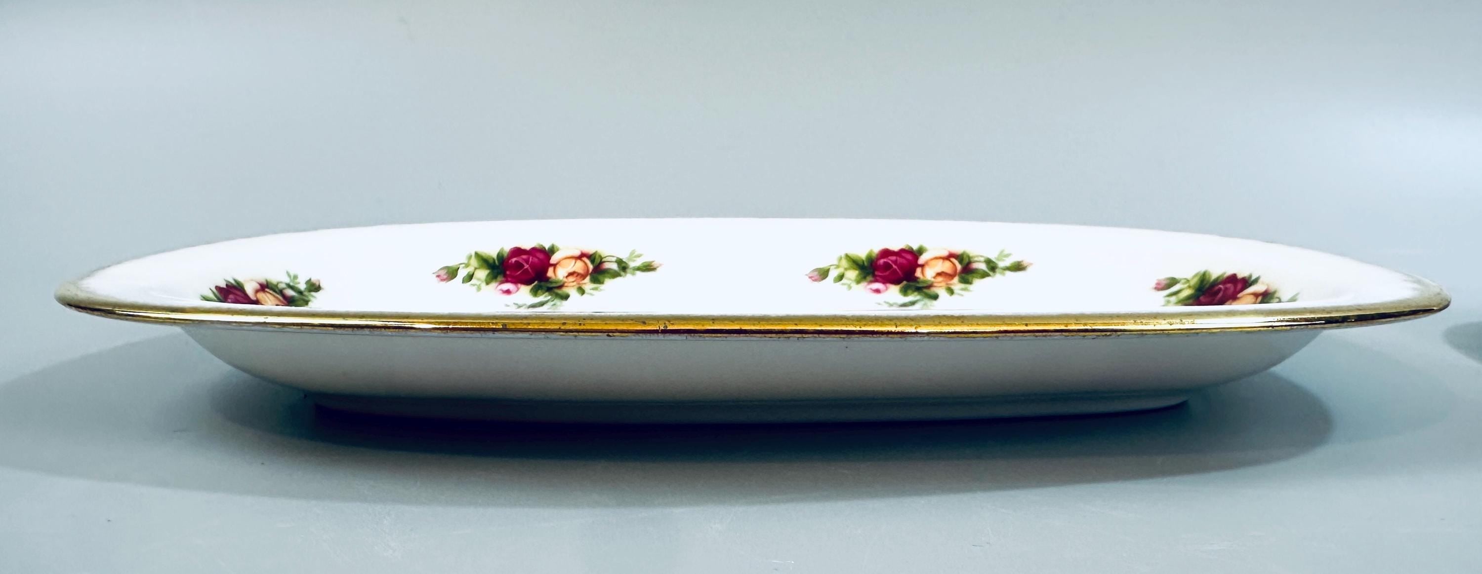 2 Old Country Roses Serving Trays by Royal Albert