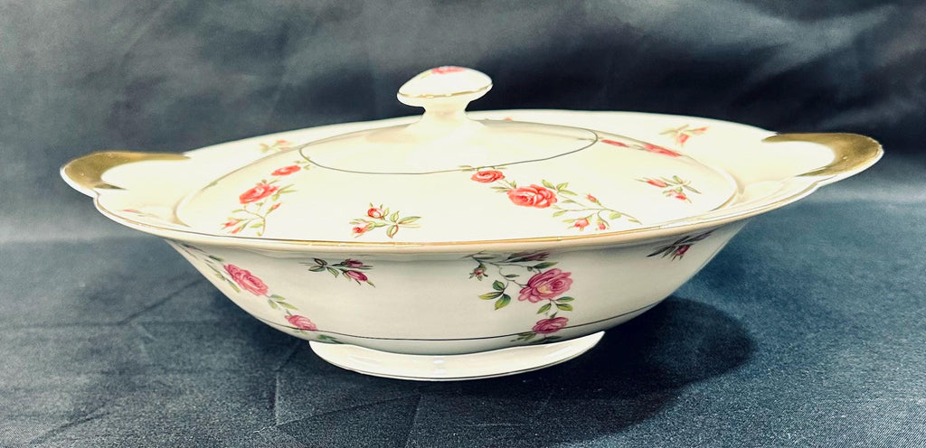 Haviland Delaware Covered Round Serving Bowl