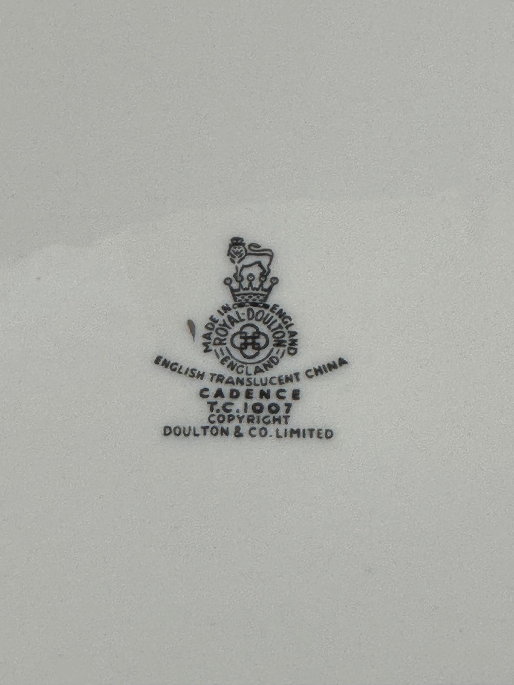 Royal Doulton Cadence 5 Piece Place Setting