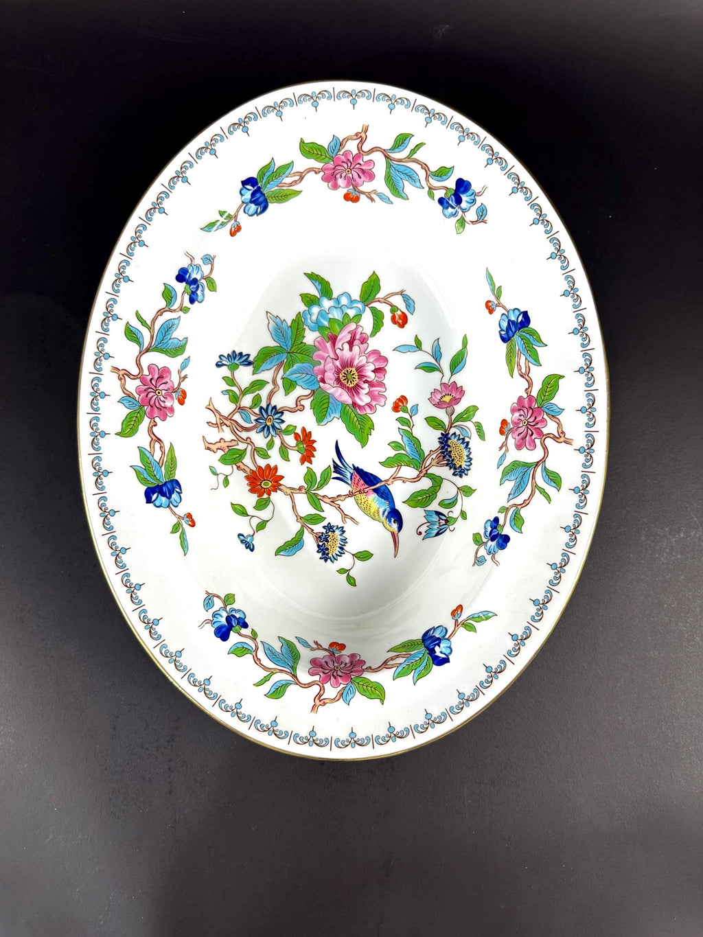 A 10 3/4” Aynsley Pembroke  Oval Serving Bowl