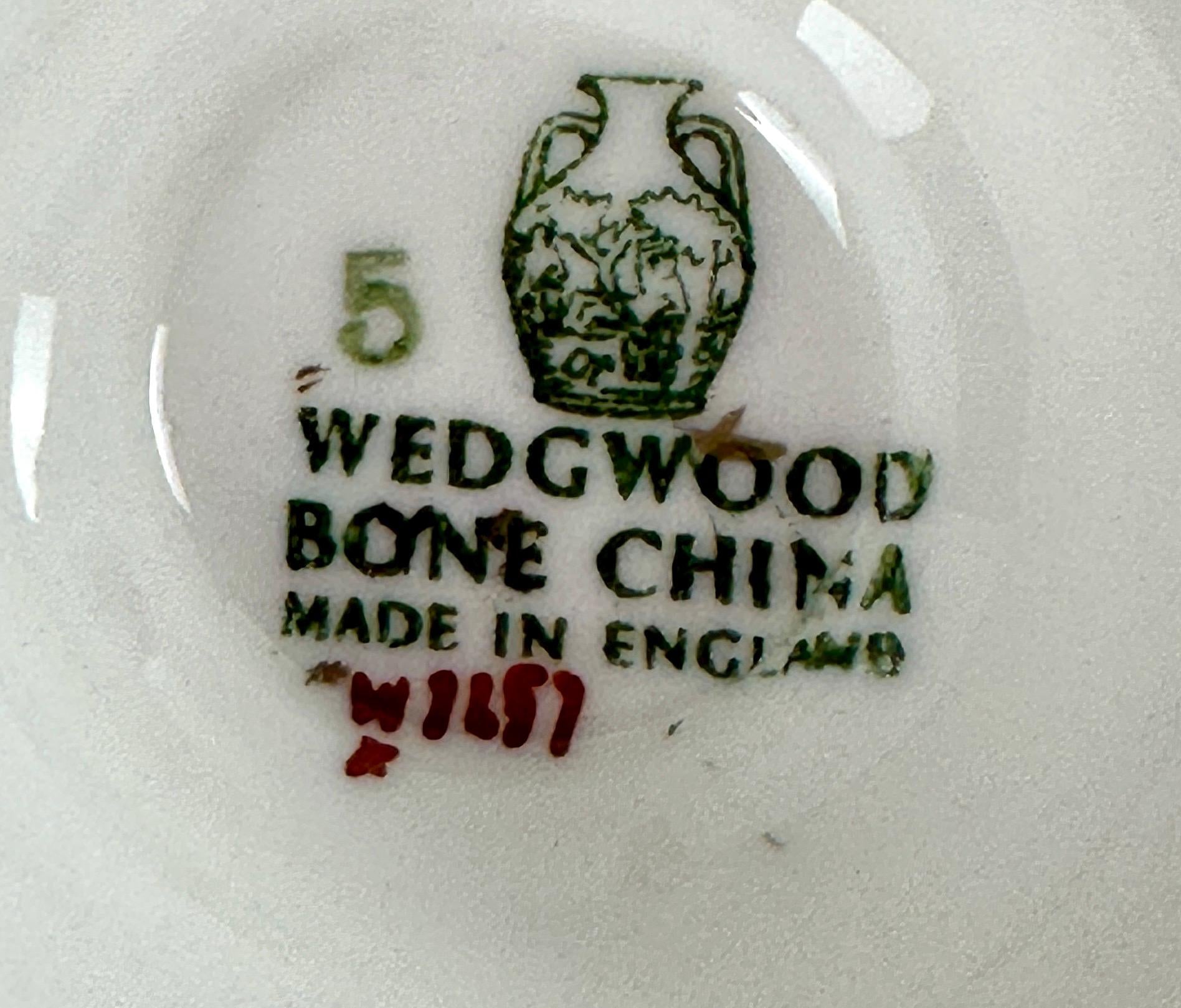 Wedgwood Appledore Coffee Pot Creamer and Sugar Bowl